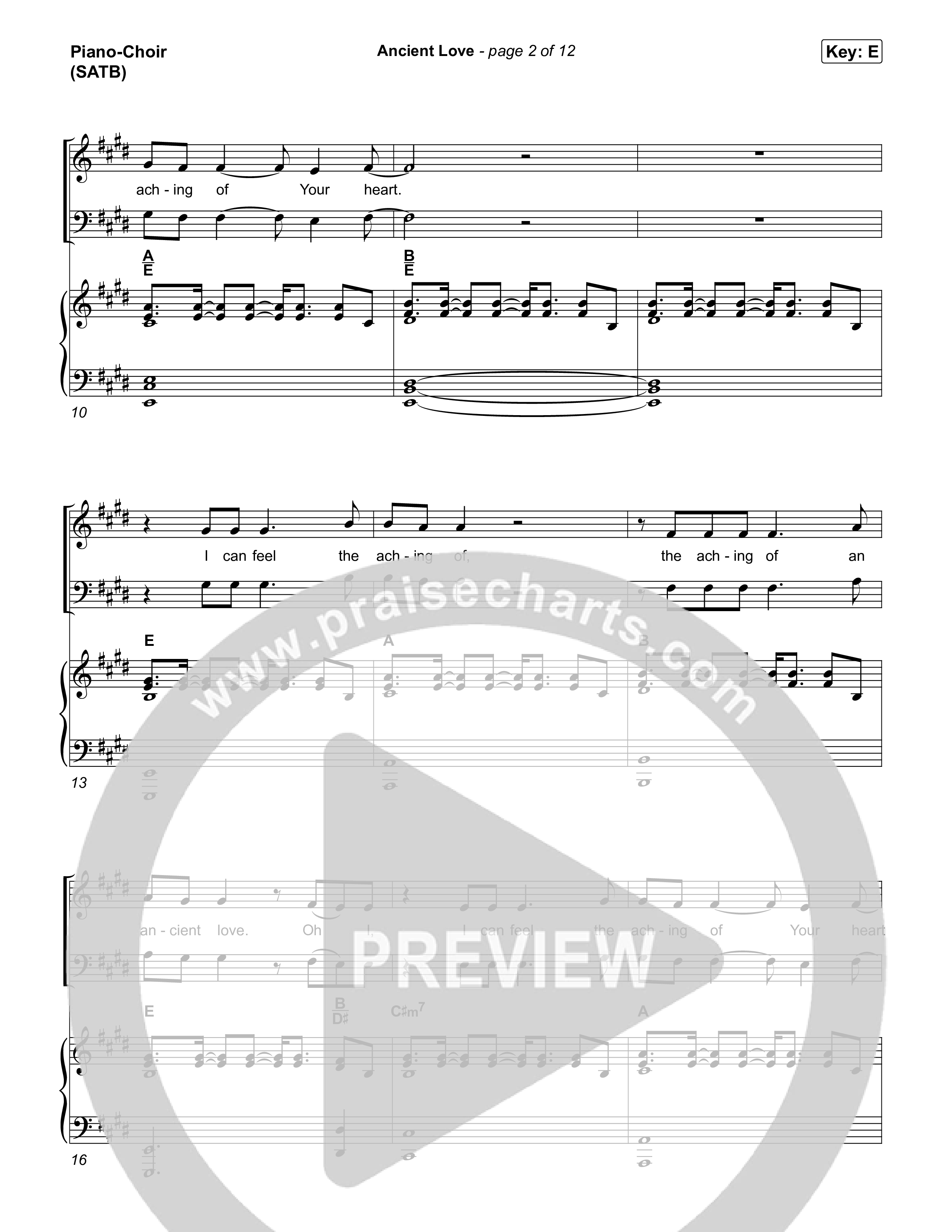 Ancient Love Piano/Vocal Pack (John Mark McMillan)