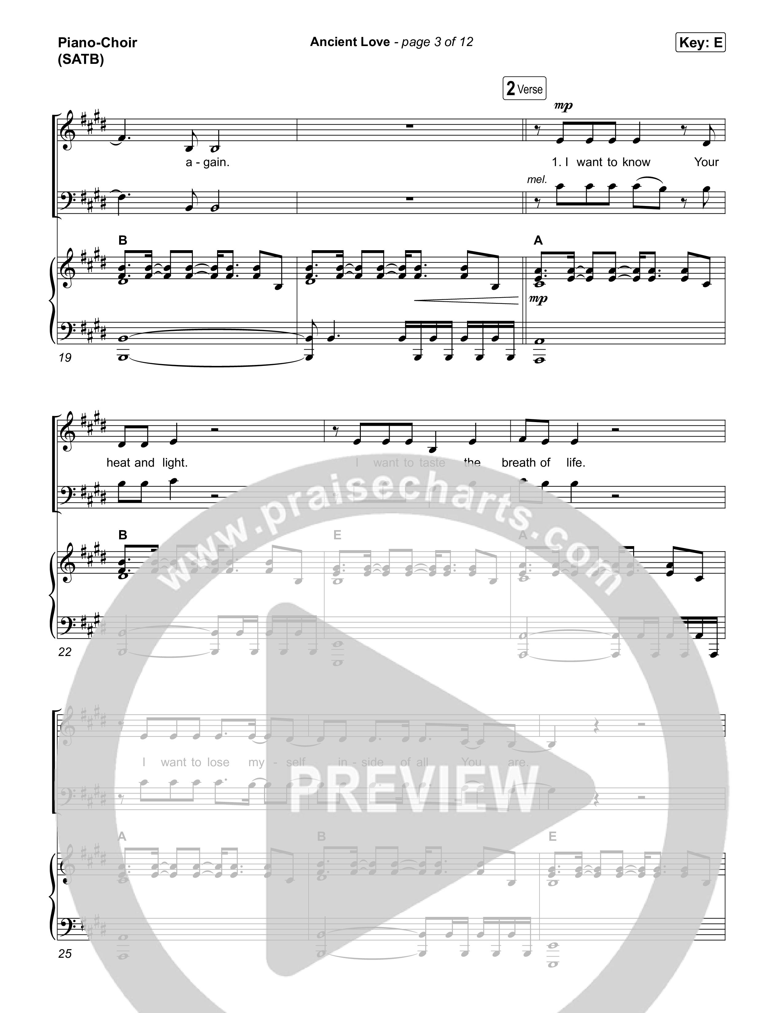 Ancient Love Piano/Vocal Pack (John Mark McMillan)