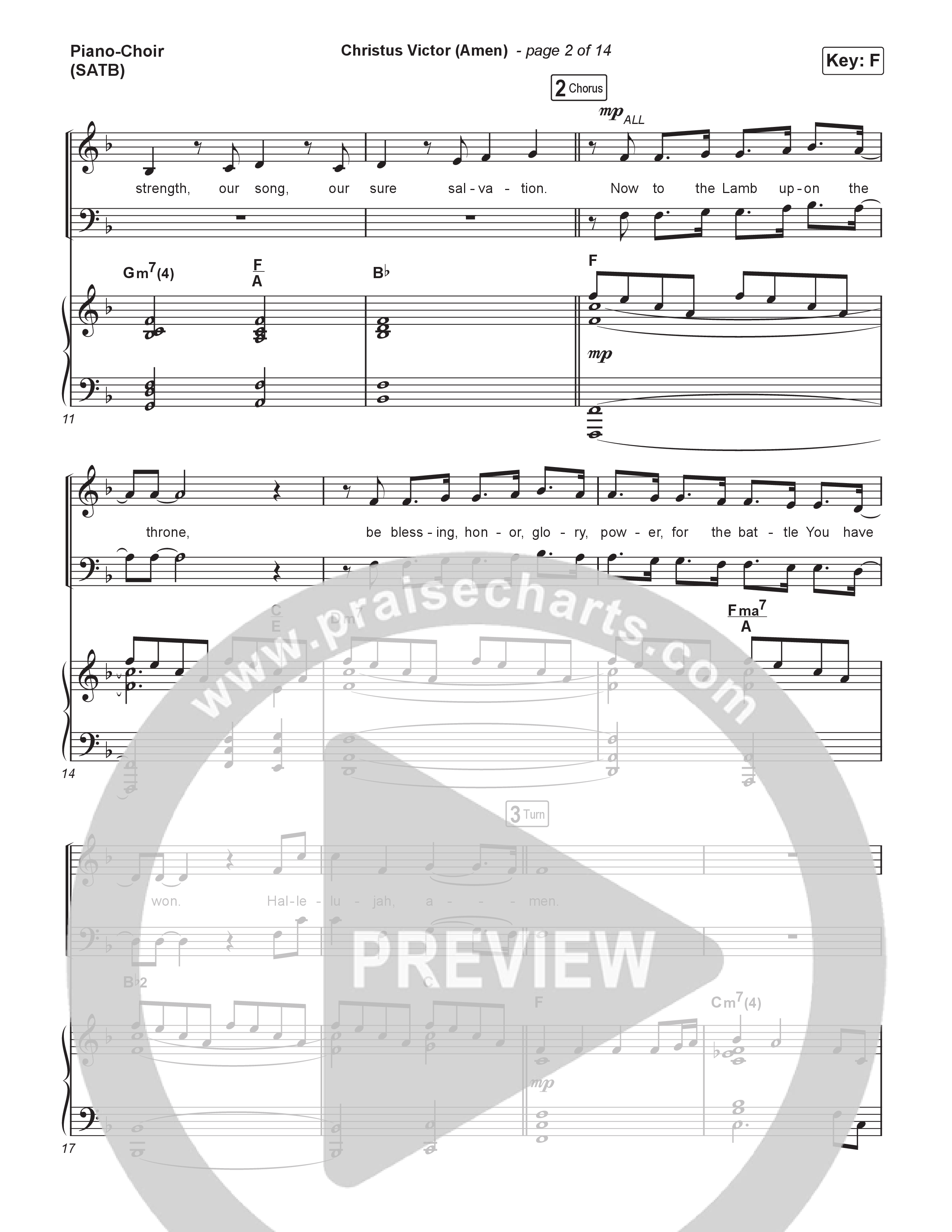 Christus Victor: Hymns of the Gettys (Vol. 1) (8 Song Choral Collection) Piano/Vocals (SATB) (Travis Cottrell)