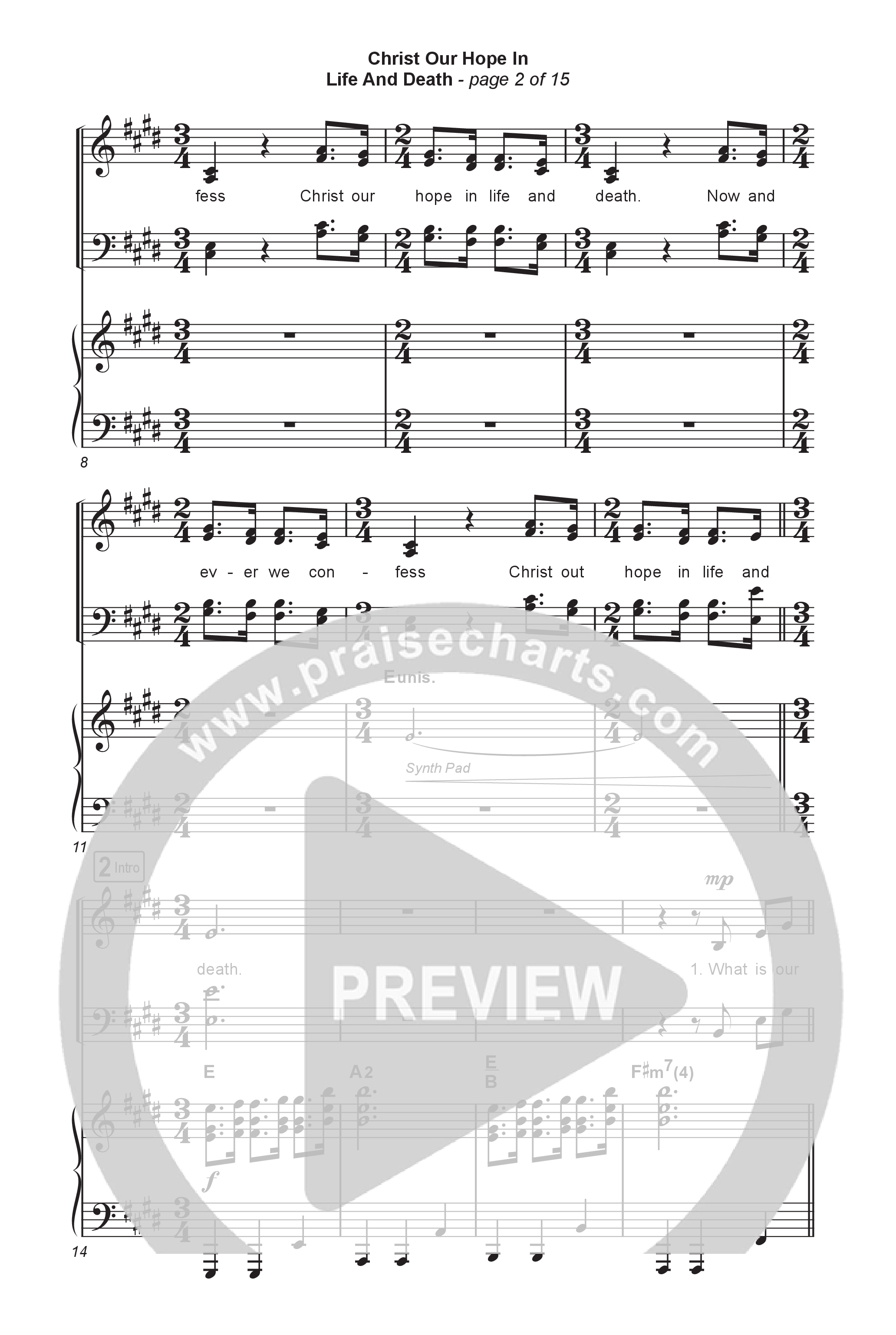 Christus Victor: Hymns of the Gettys (Vol. 1) (8 Song Choral Collection) Song 2 (Octavo SATB) (Travis Cottrell)