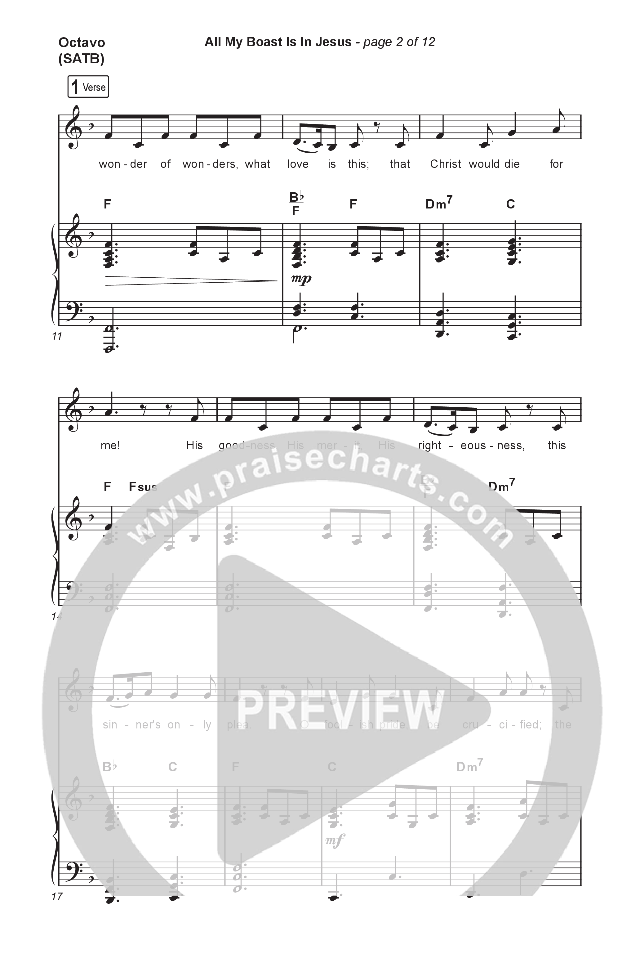 Christus Victor: Hymns of the Gettys (Vol. 1) (8 Song Choral Collection) Song 7 (Octavo SATB) (Travis Cottrell)