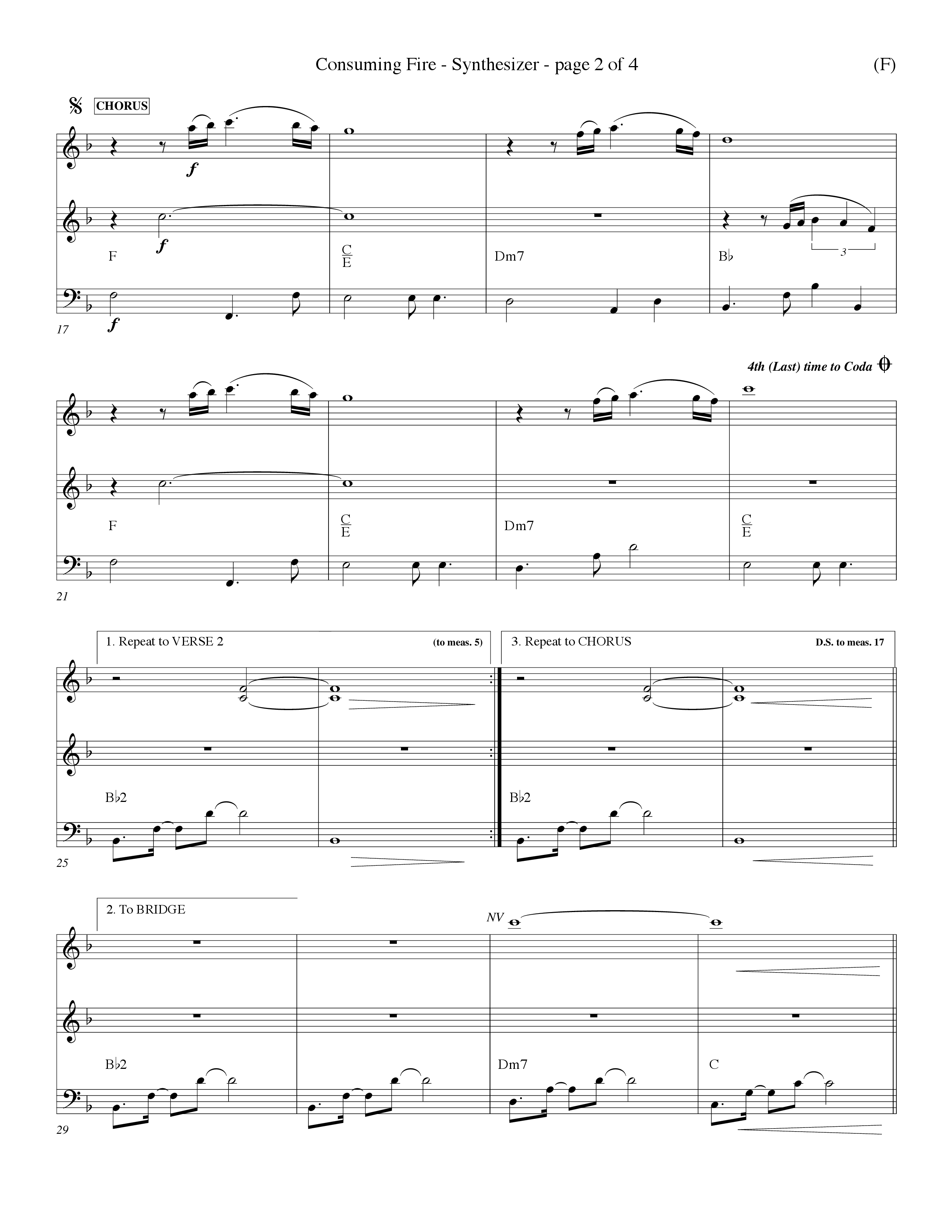 Consuming Fire (Choral Anthem SATB) Synth (Word Music Choral / Orch. Dave Williamson)