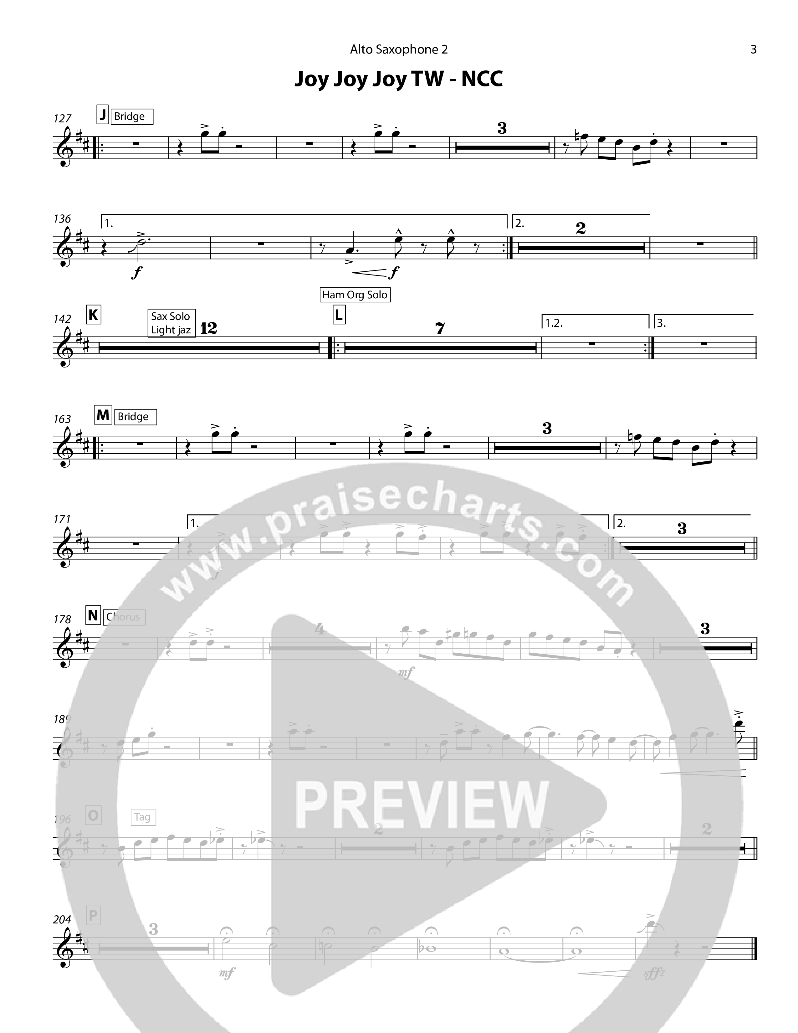 Joy Joy Joy Alto Sax 2 (Chris Hansen)