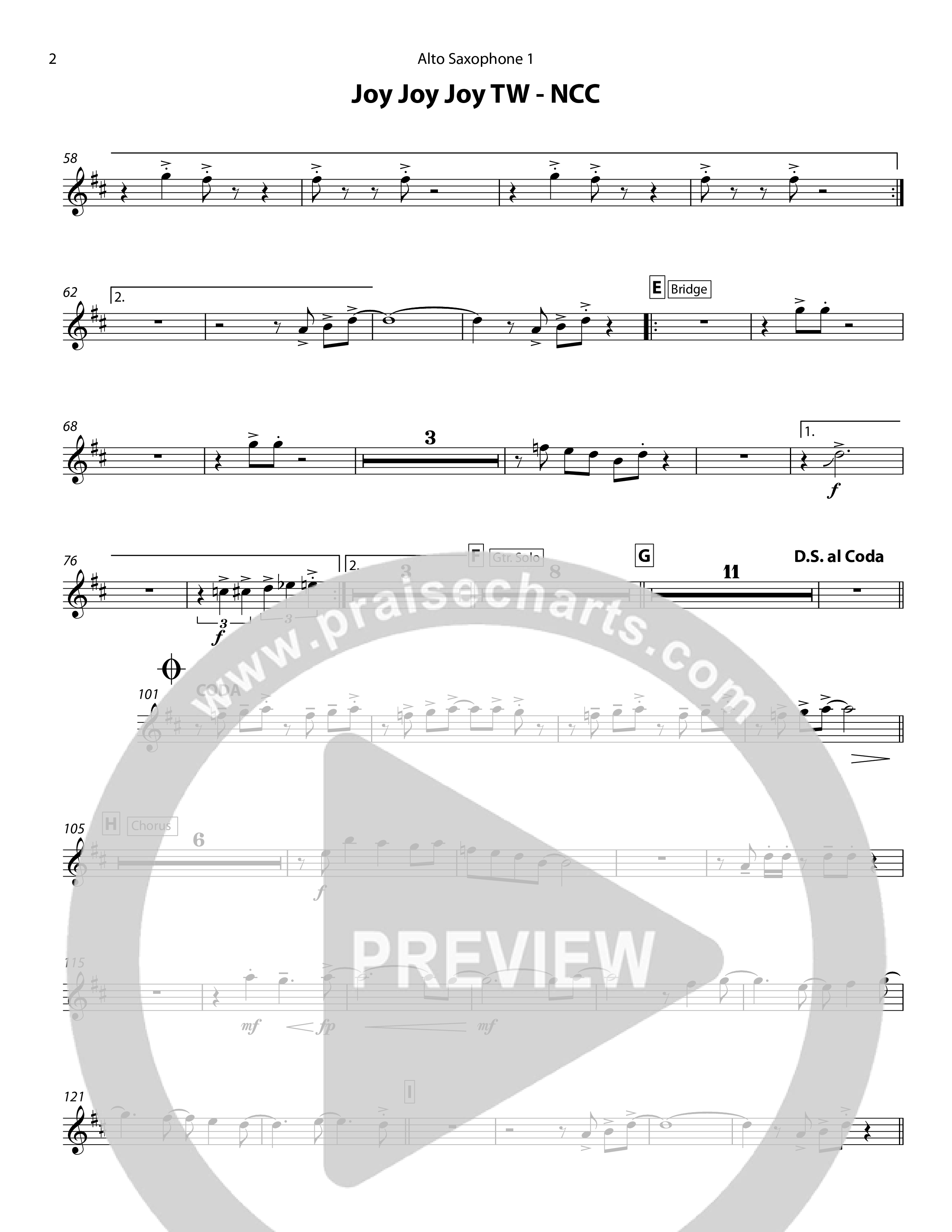 Joy Joy Joy Alto Sax (Chris Hansen)