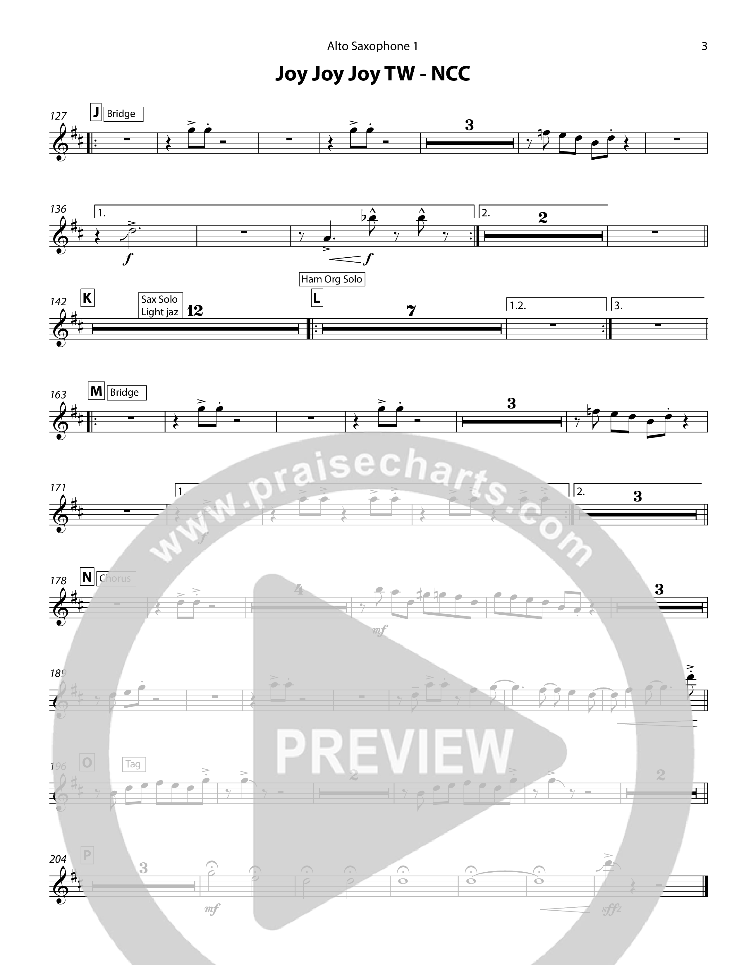 Joy Joy Joy Alto Sax (Chris Hansen)