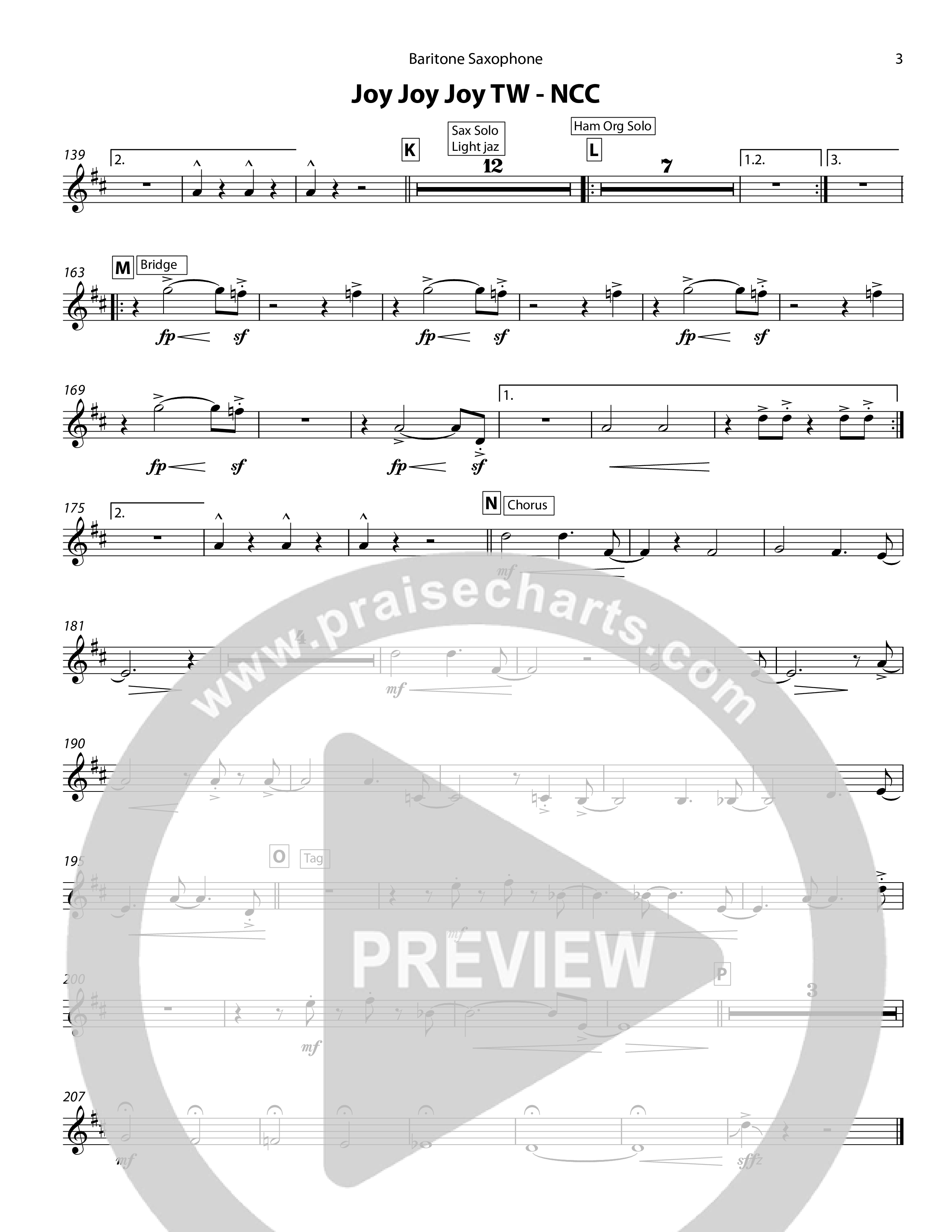 Joy Joy Joy Bari Sax (Chris Hansen)