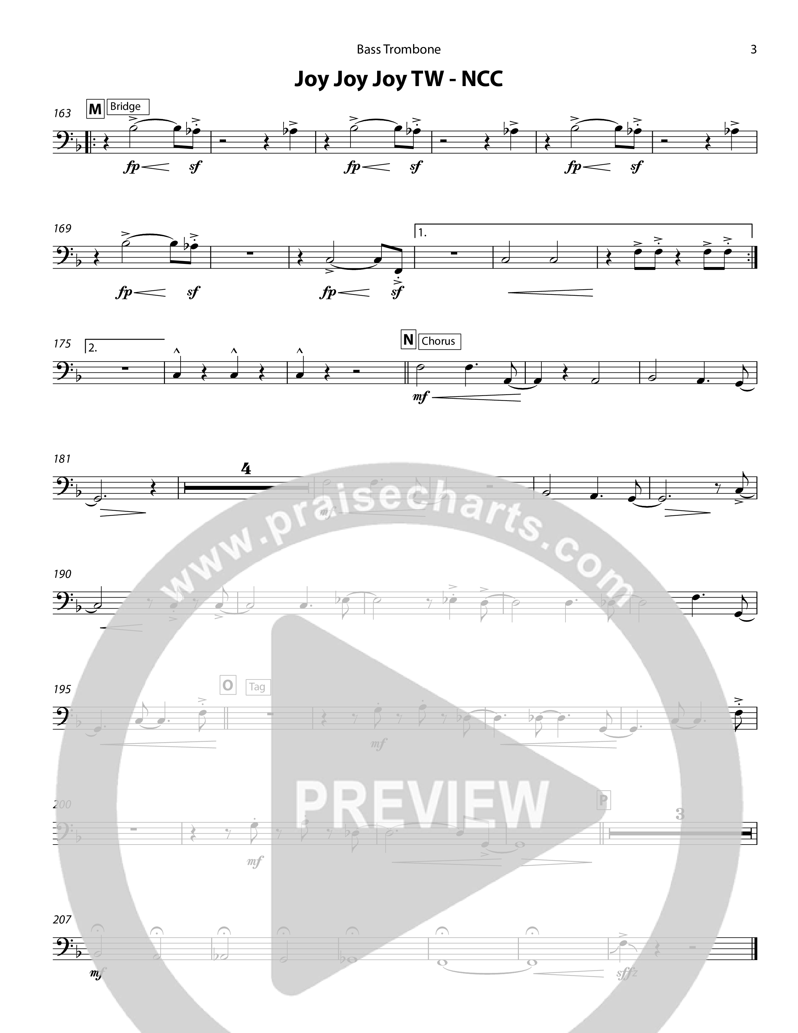 Joy Joy Joy Bass Trombone (Chris Hansen)