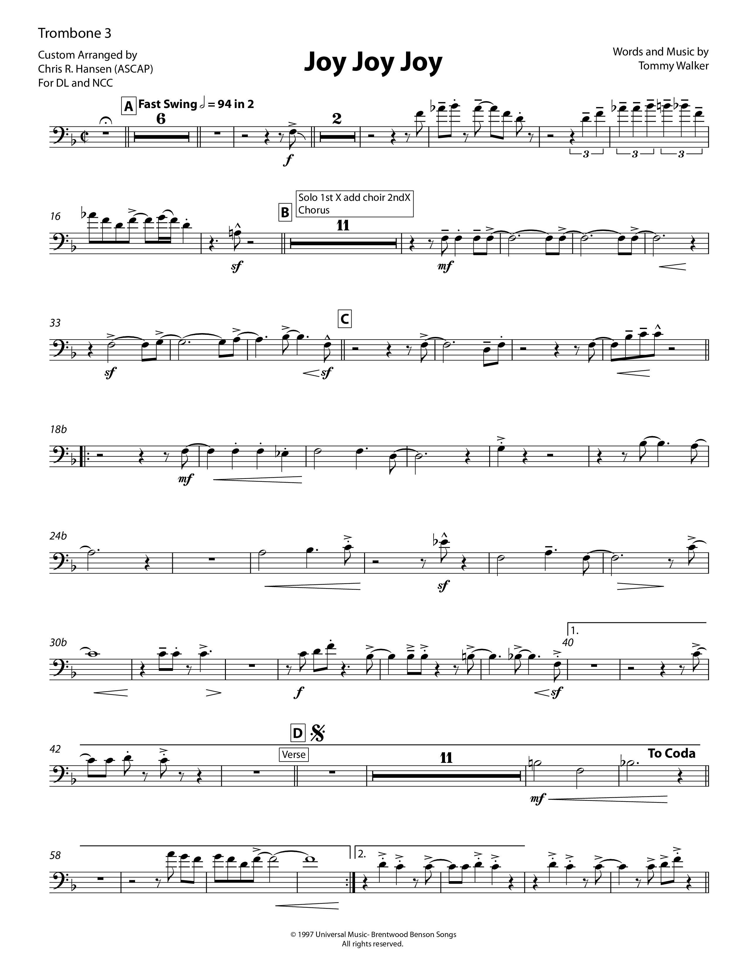 Joy Joy Joy Trombone 3 (Chris Hansen)