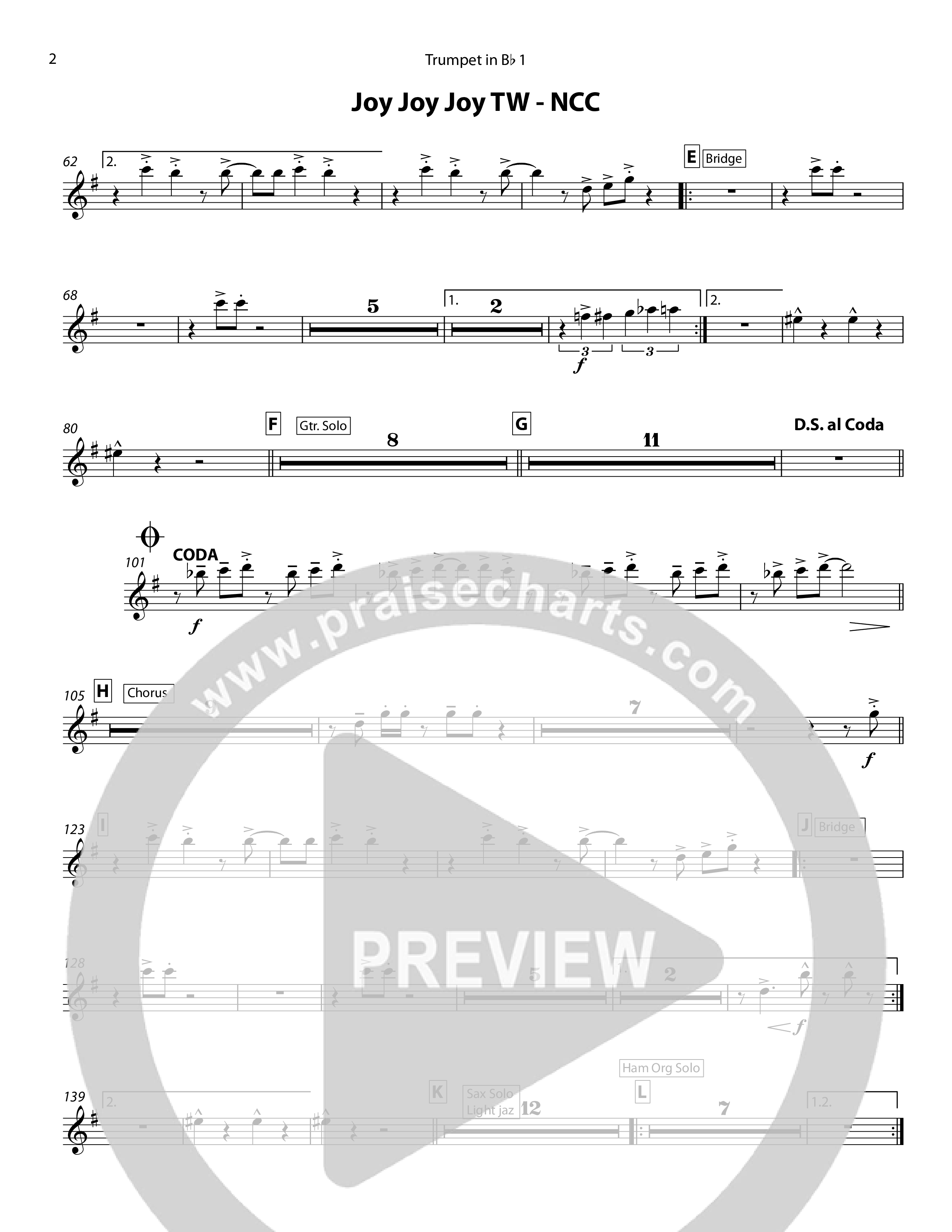 Joy Joy Joy Trumpet 1 (Chris Hansen)