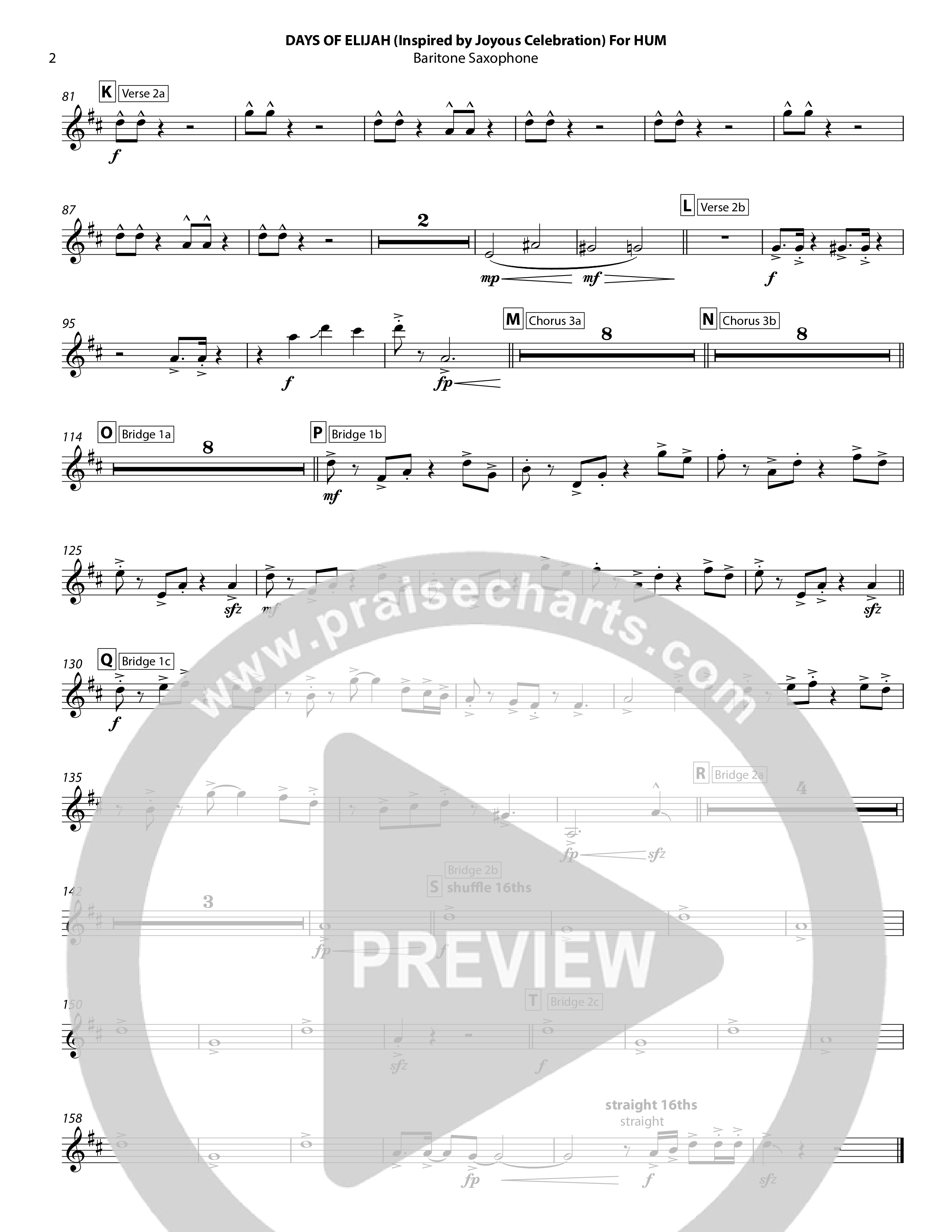 Days of Elijah Bari Sax (Chris Hansen)