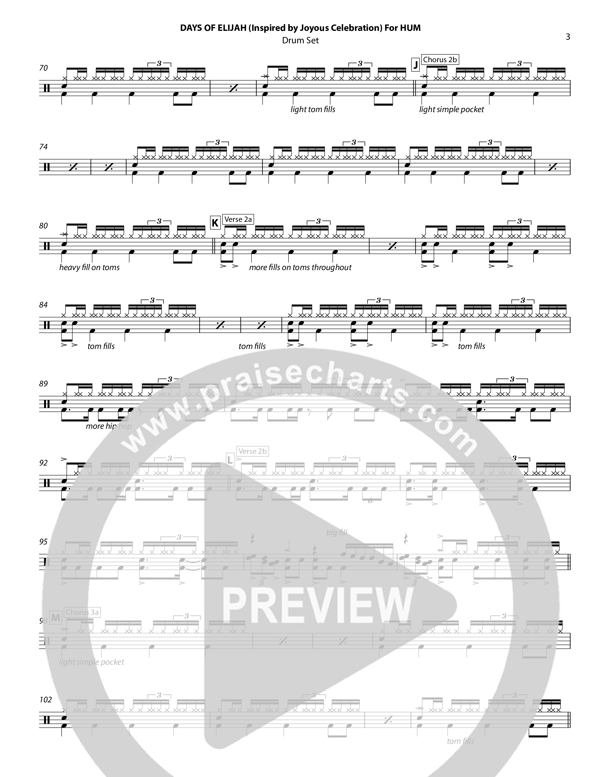 Days of Elijah Drum Set (Chris Hansen)