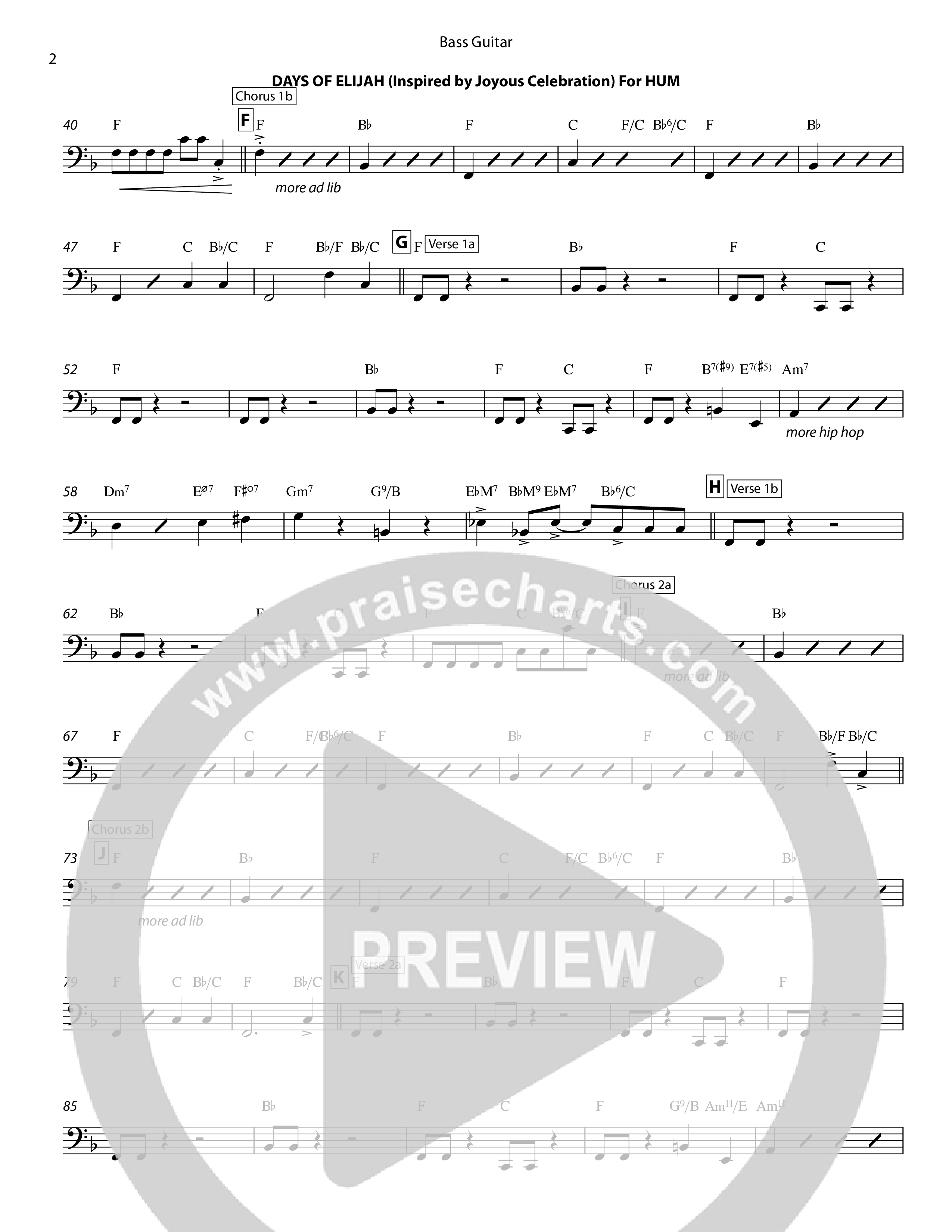 Days of Elijah Guitar (Chris Hansen)