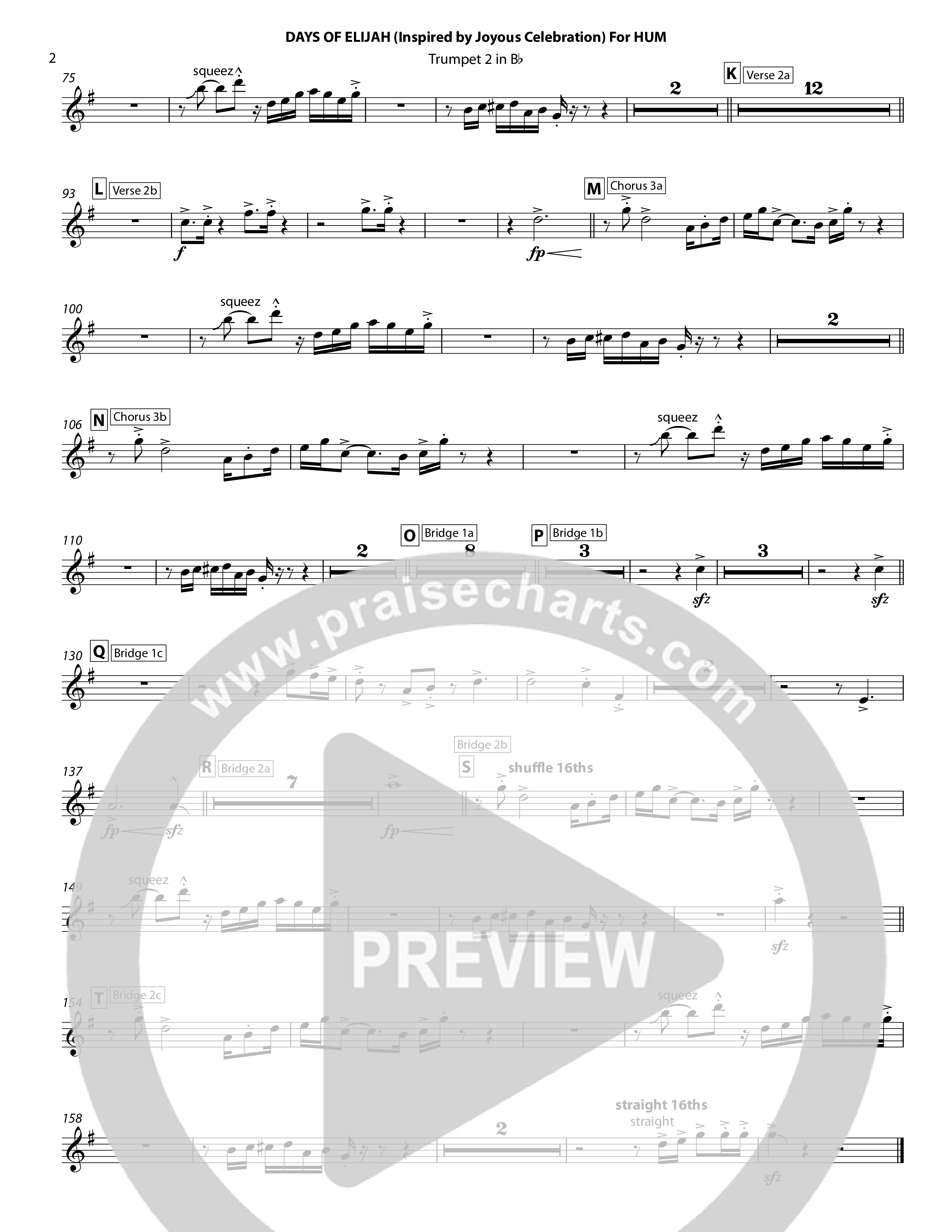 Days of Elijah Trumpet 2 (Chris Hansen)