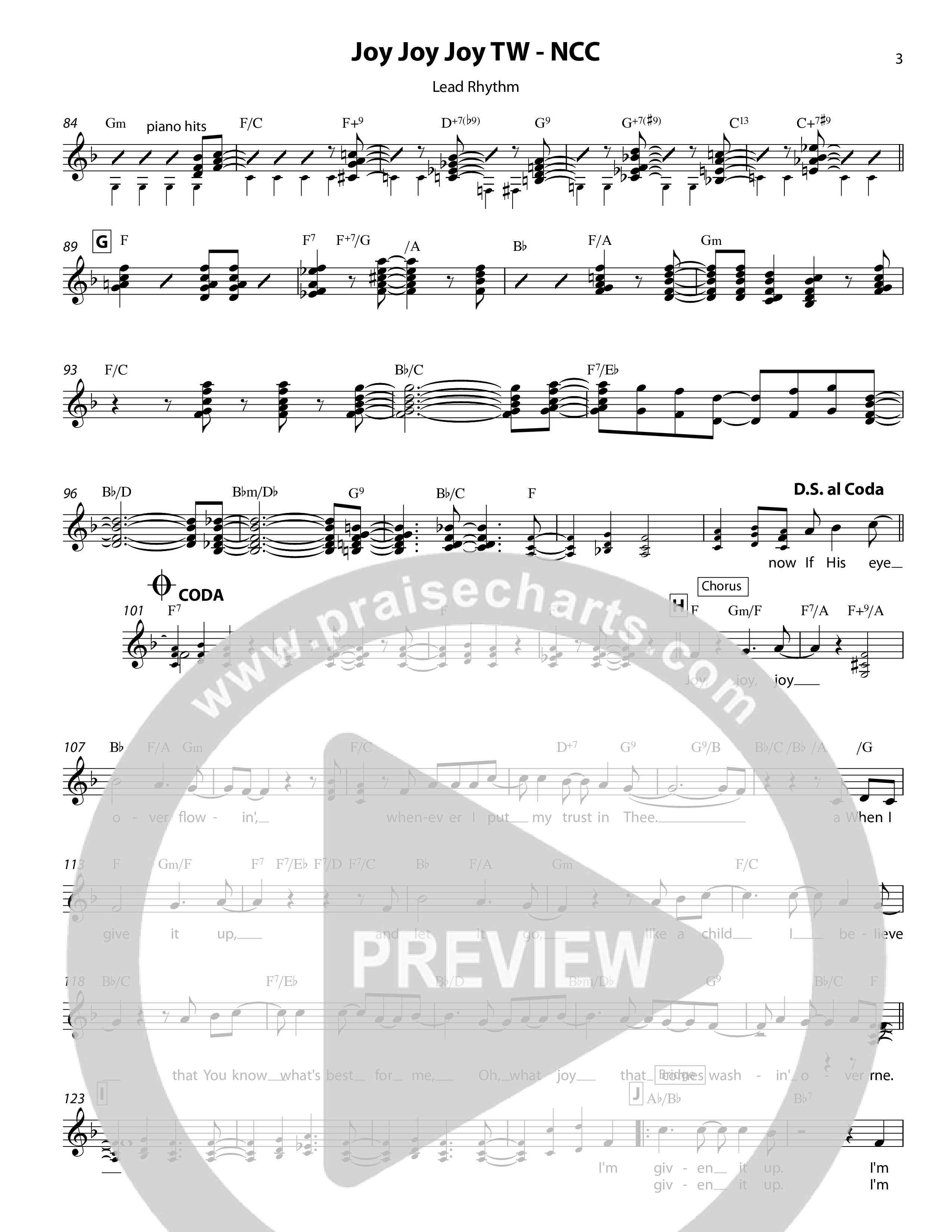 Joy Joy Joy (3 Piece Brass) Brass Ensemble (Chris Hansen)