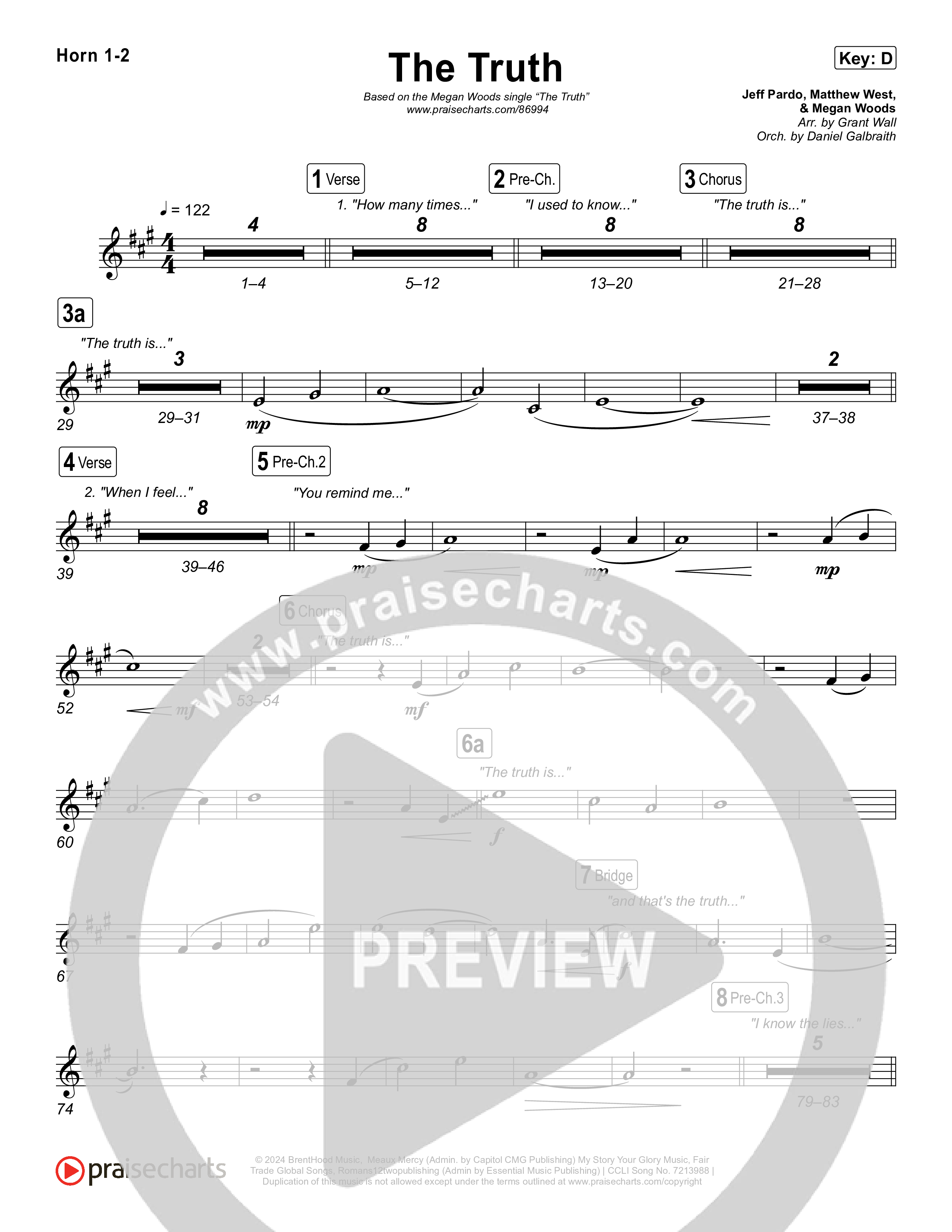 The Truth Brass Pack (Megan Woods)