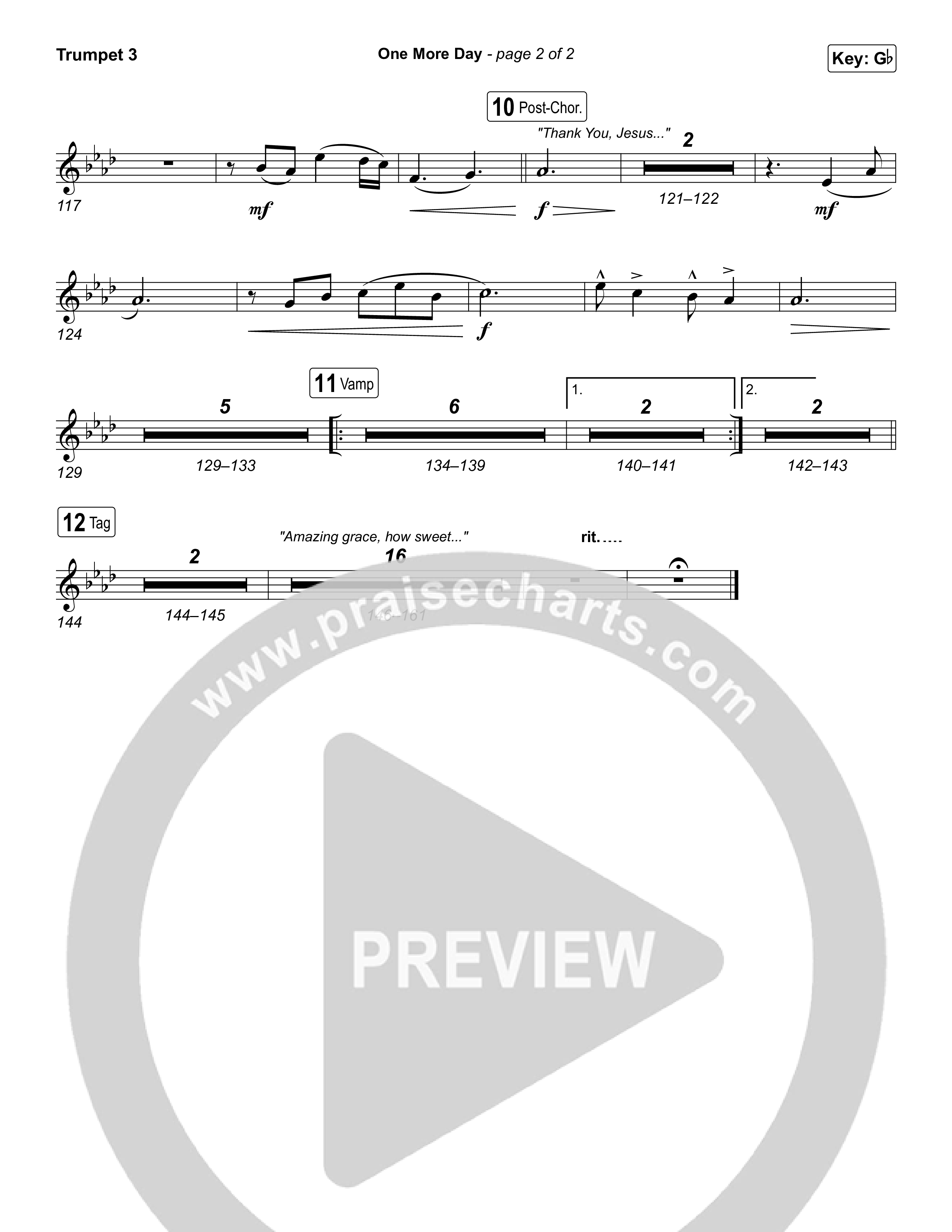 One More Day Trumpet 3 (Sons Of Sunday)