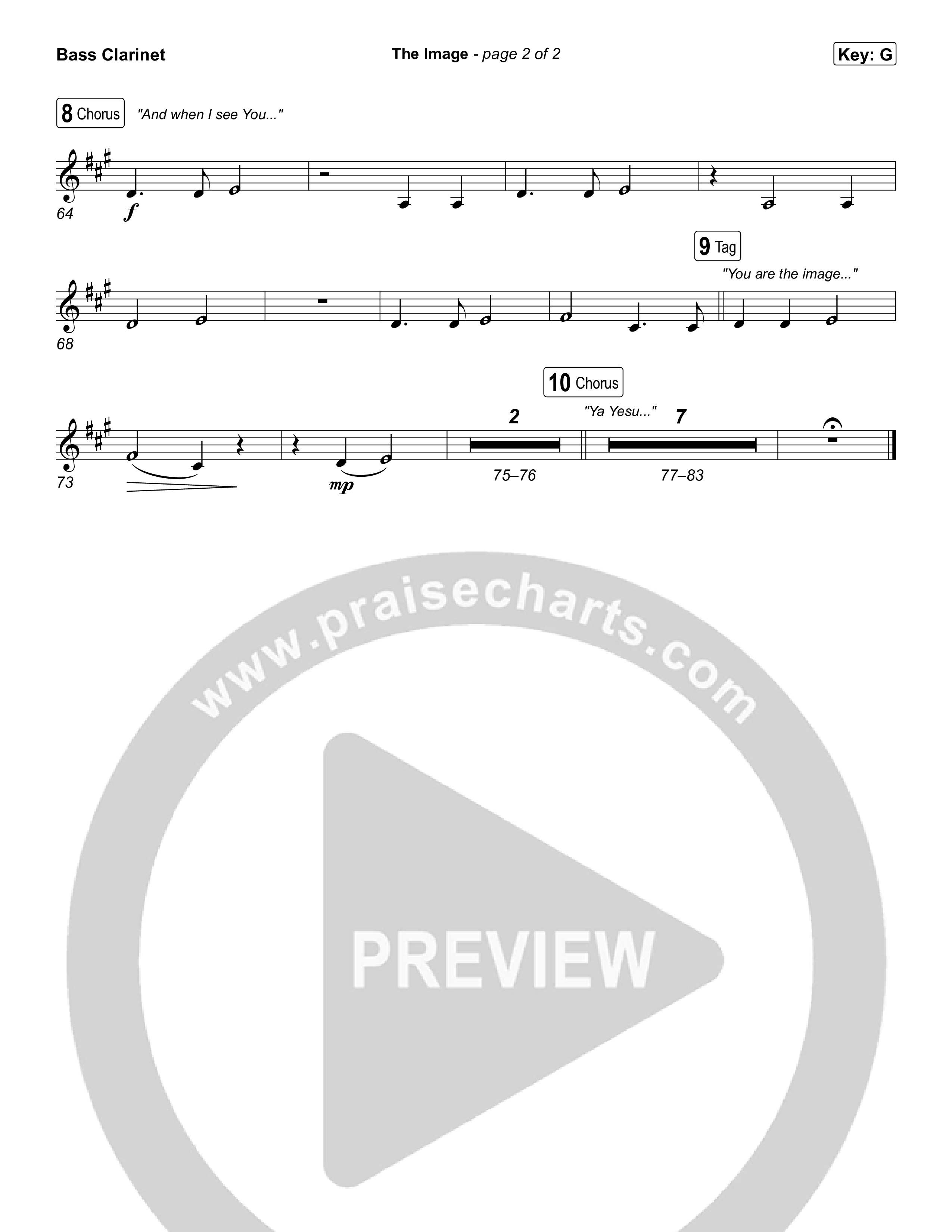 The Image Bass Clarinet (Gather Worship / Matt Redman / kaestrings)