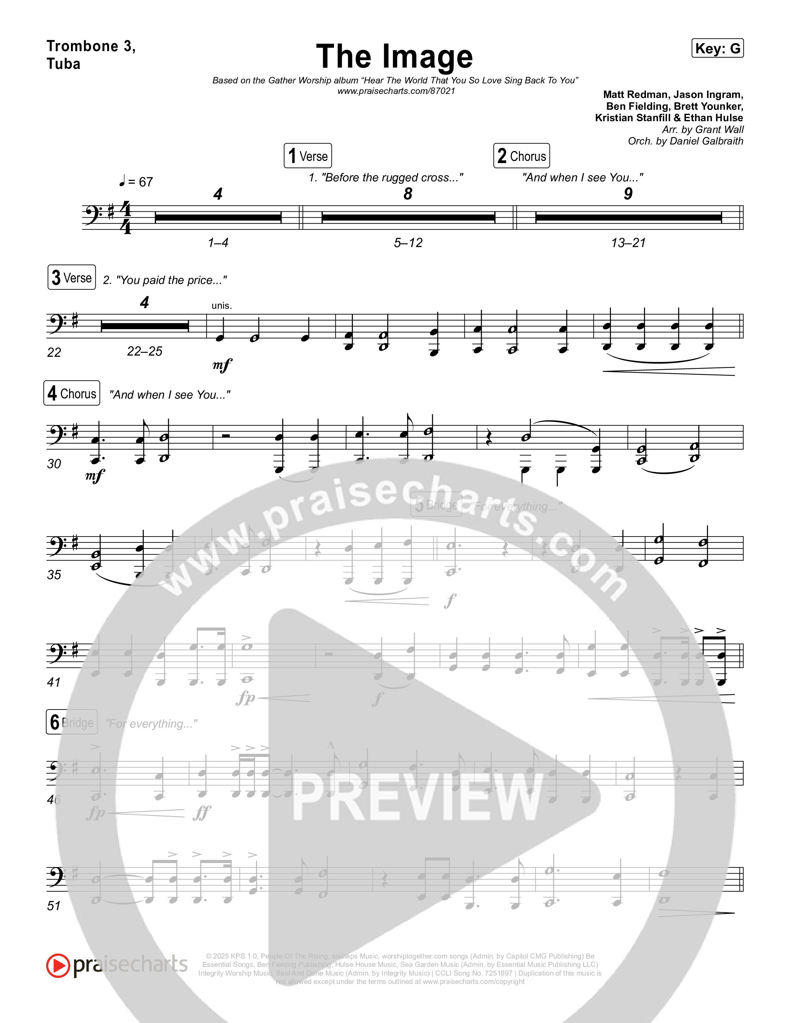 The Image Trombone 1,2 (Gather Worship / Matt Redman / kaestrings)