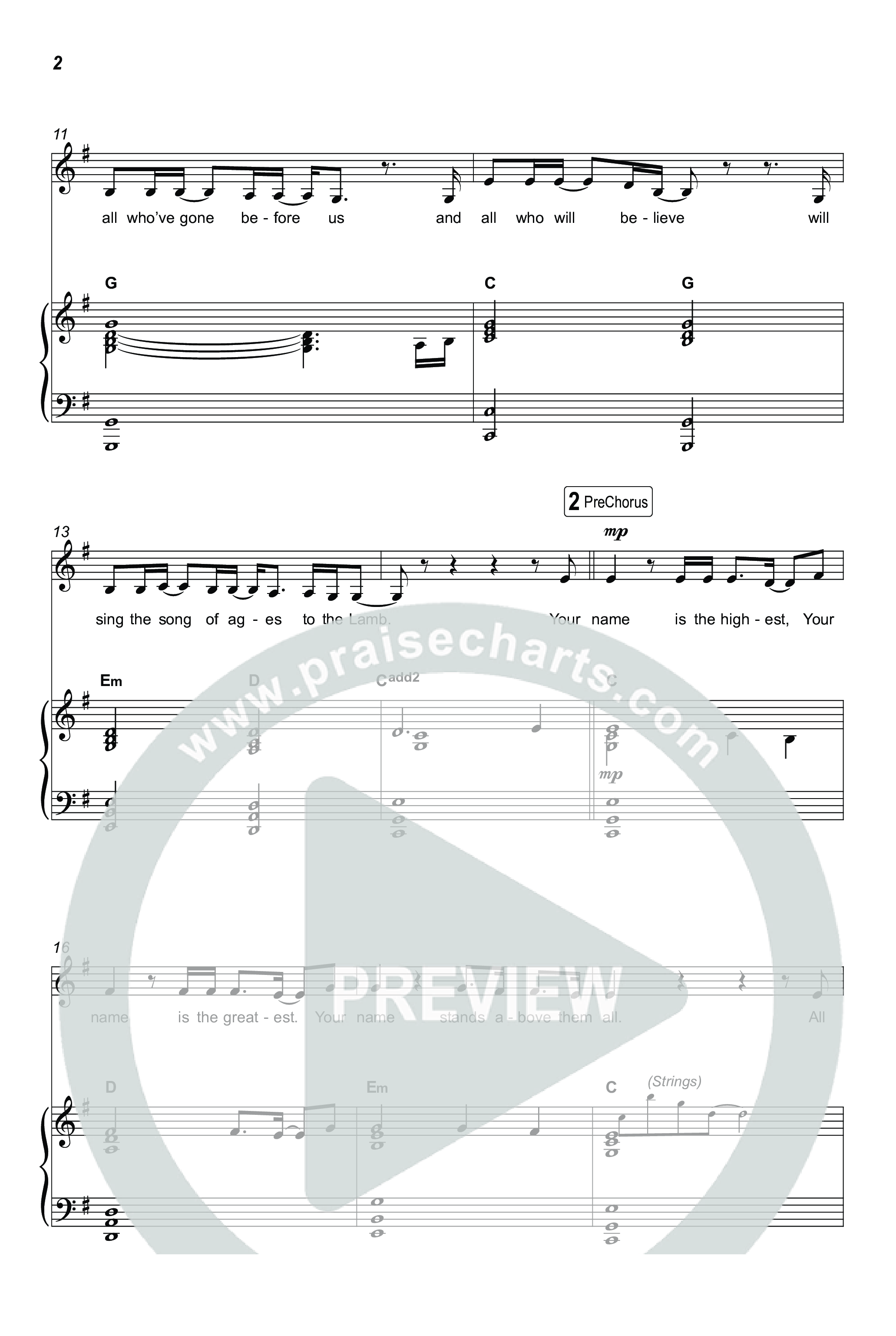 Holy Forever / We Fall Down (Choral/SATB) Octavo (SATB & Pno) (Travis Cottrell / Skye Reedy / Arr. Mason Brown)