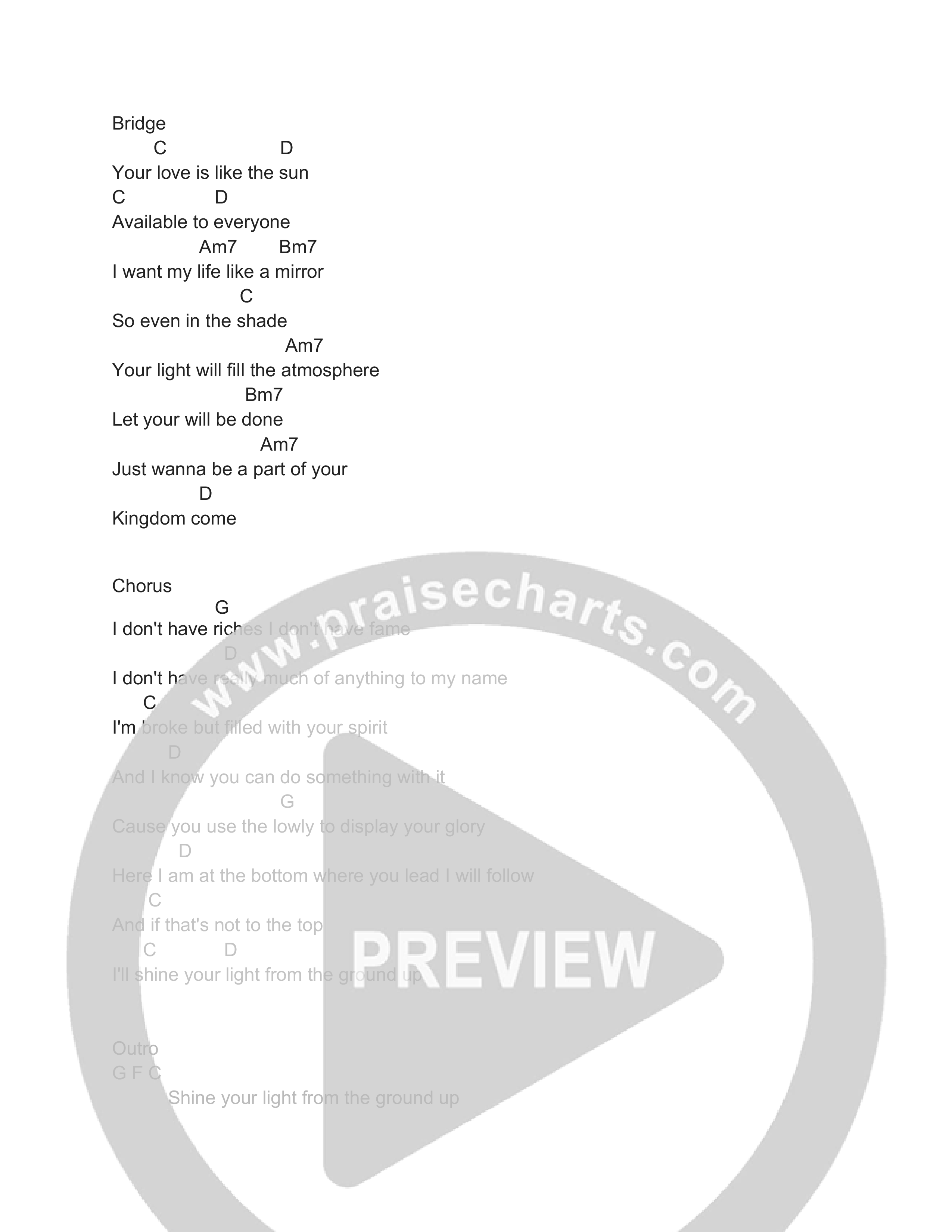 Ground Up Chord Chart (Olivia Farabaugh)