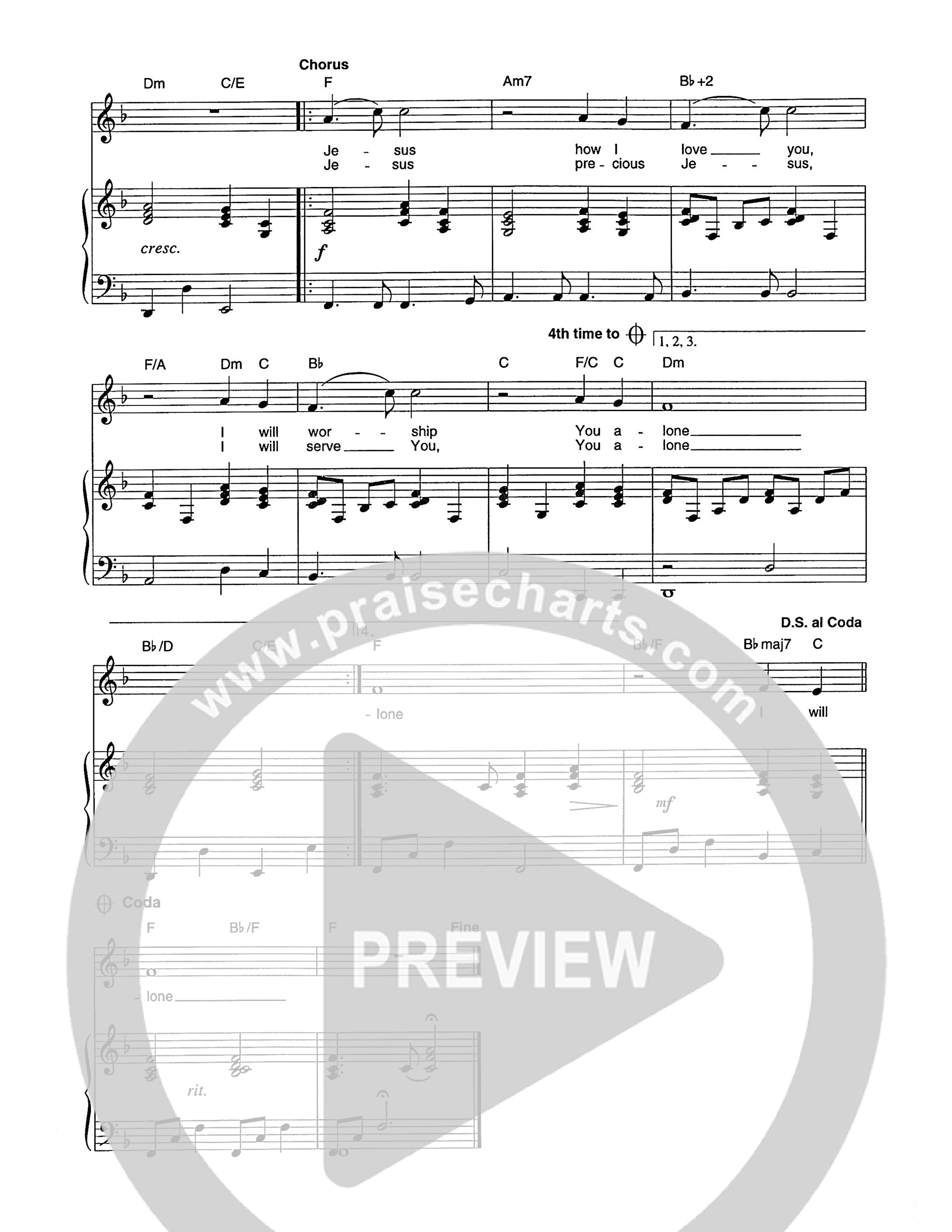 I Will Lift My Voice Piano/Melody (Geoff Bullock)