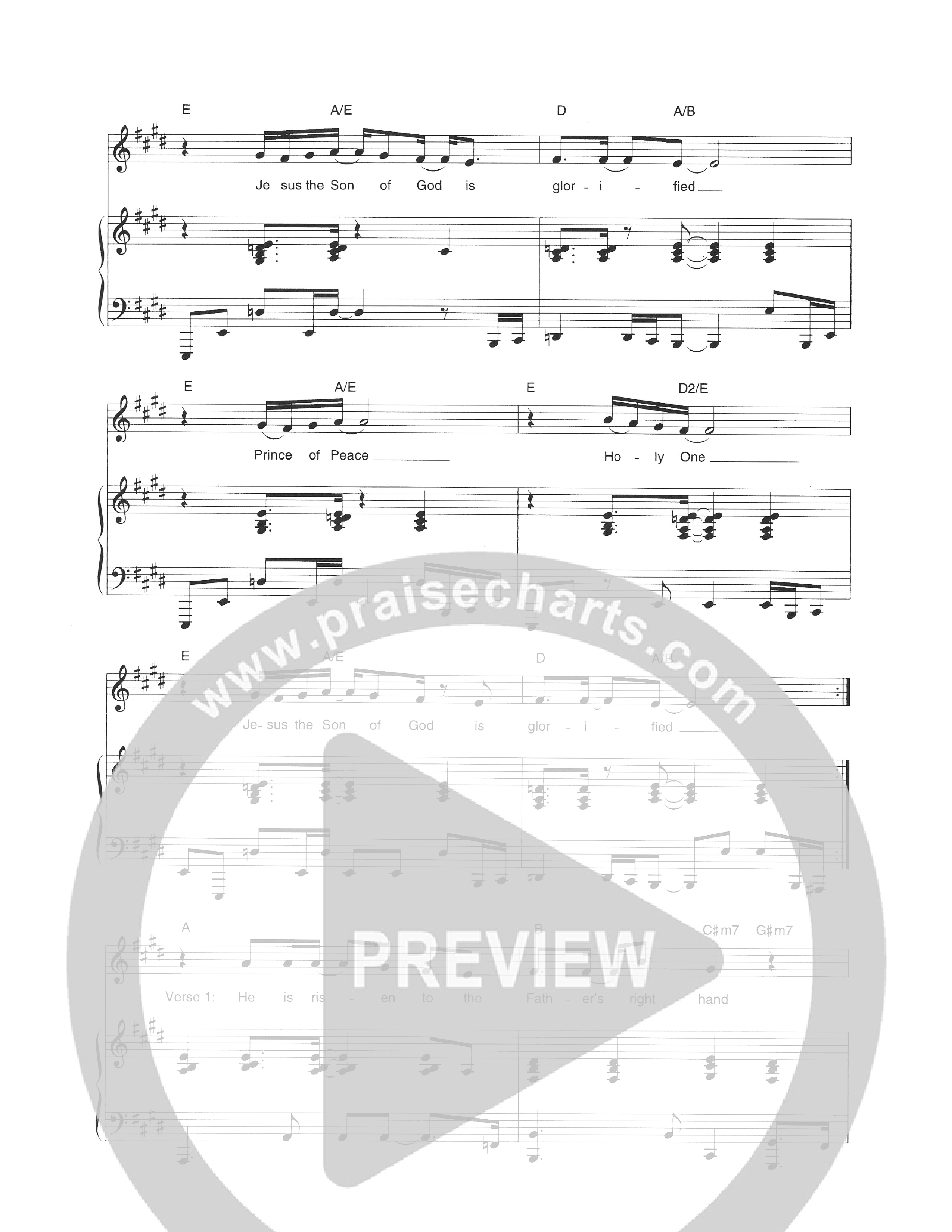 King Of Kings Piano/Melody (Hillsong Worship)