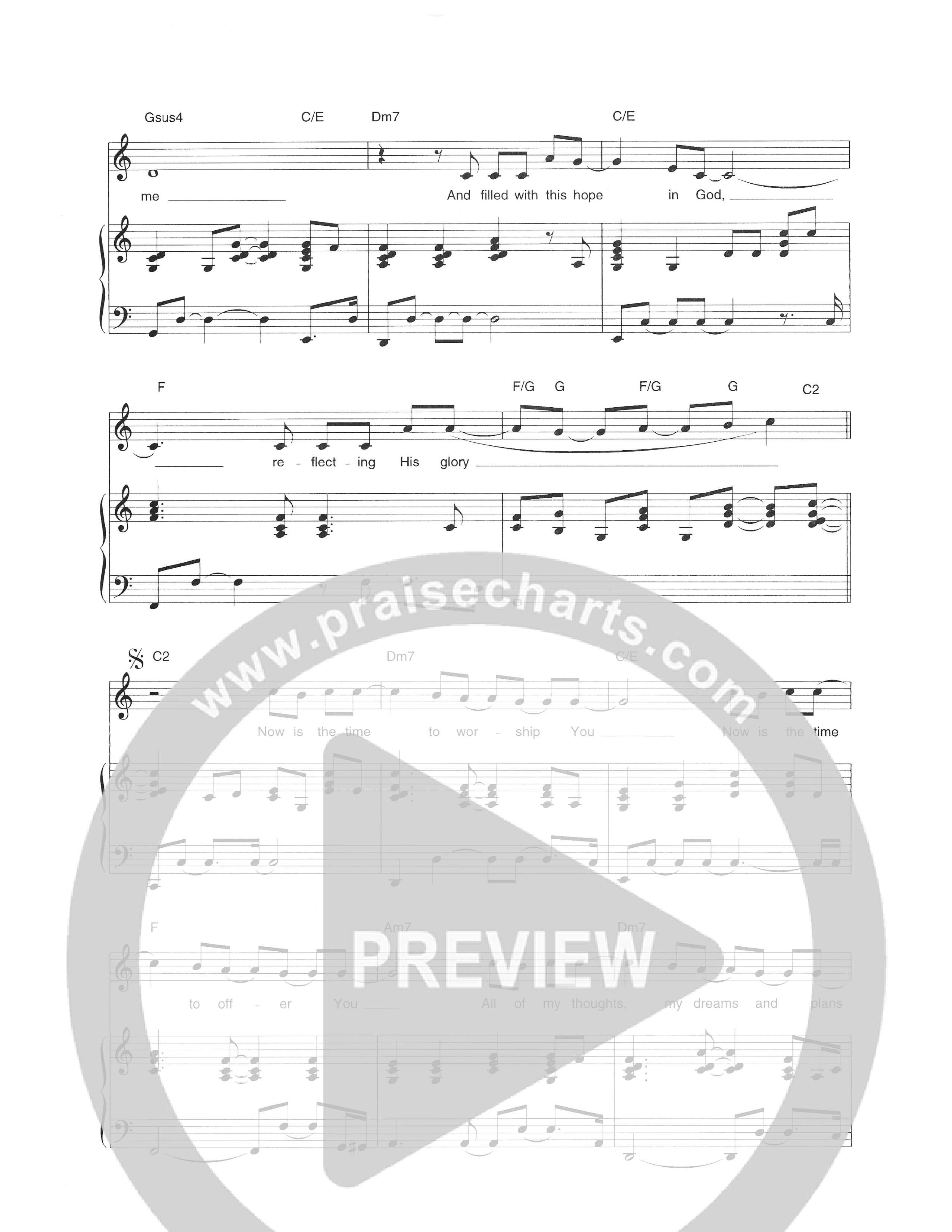 Now Is The Time Piano/Melody (Hillsong Worship)