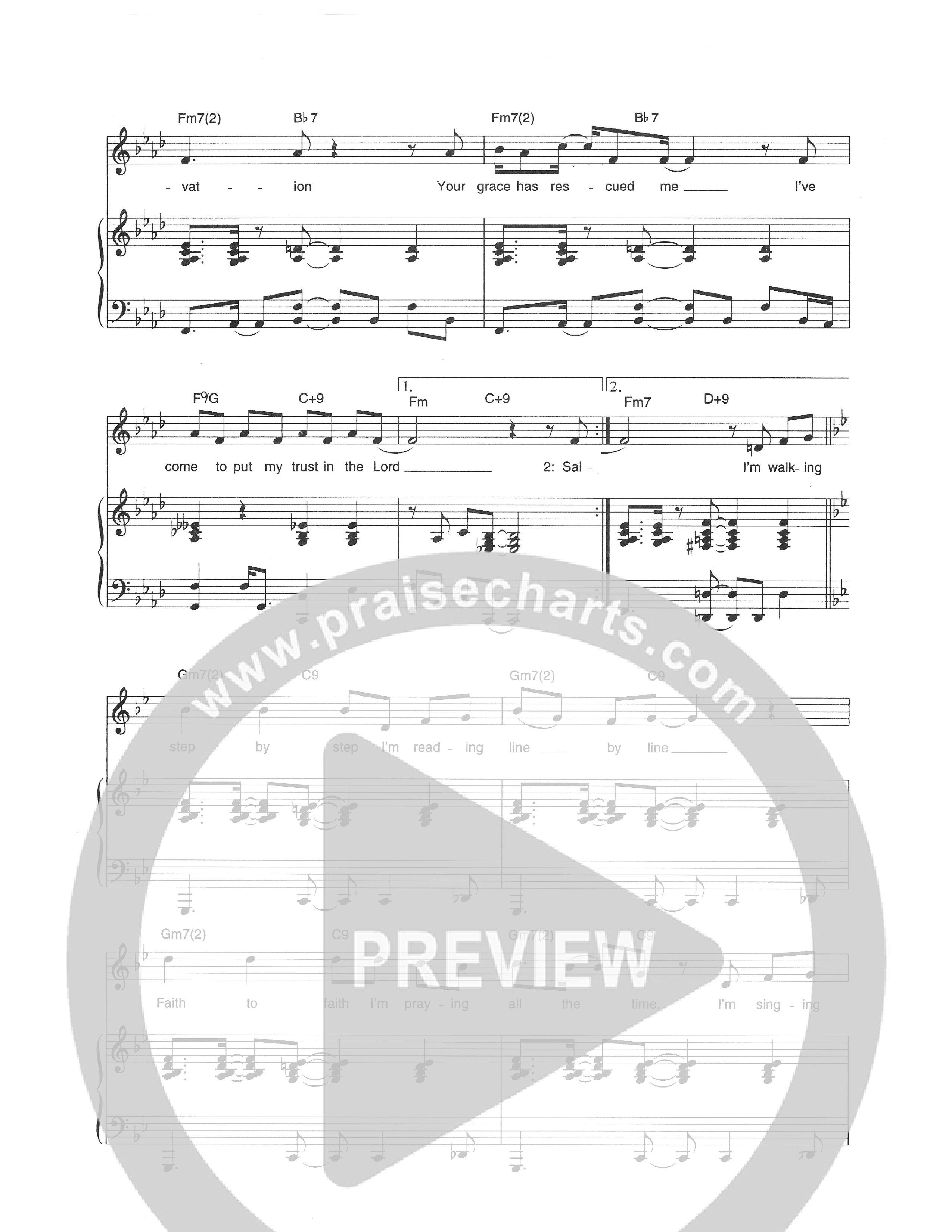 Salvation Piano/Melody (Hillsong Worship)