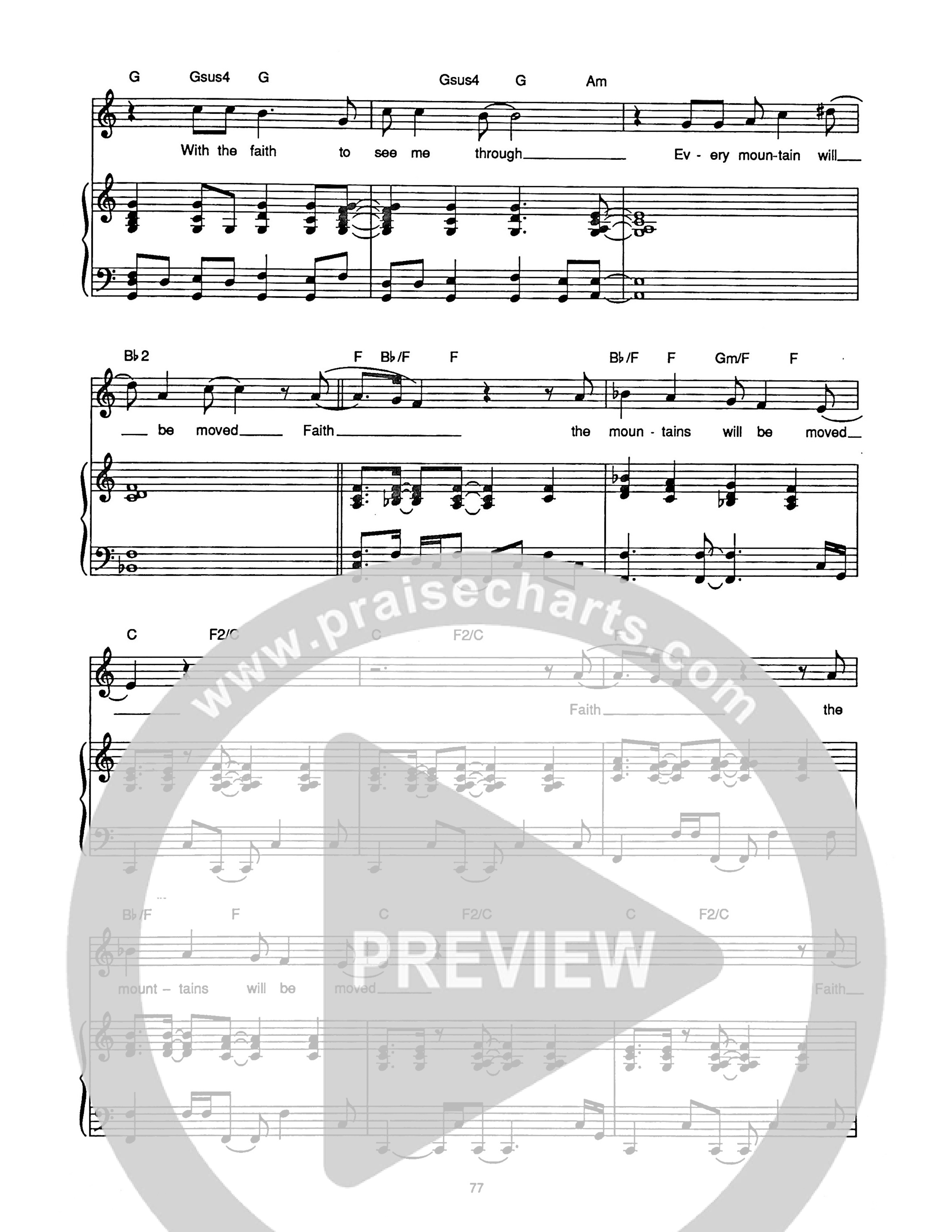 Faith Piano/Melody (Hillsong Worship)