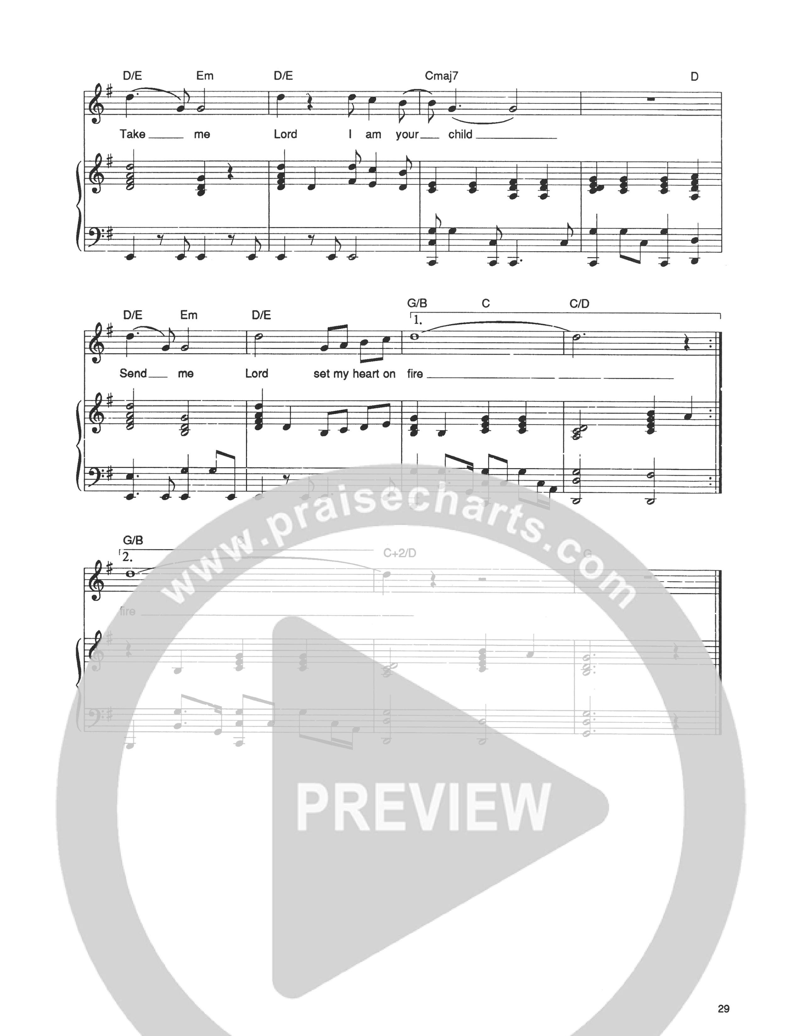 I'm Your Child Piano/Melody (Hillsong Worship)