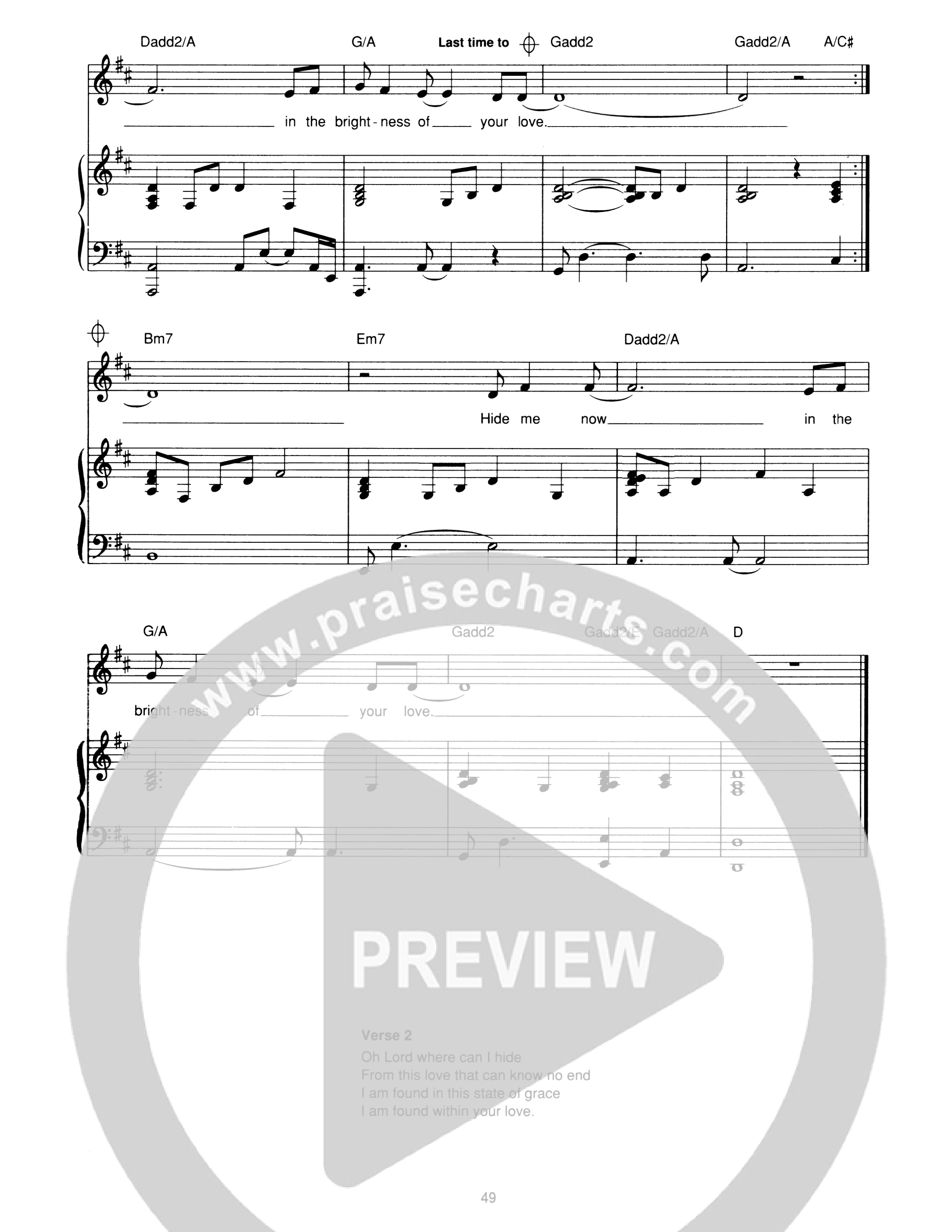 Within Your Love Piano/Melody (Hillsong Worship)