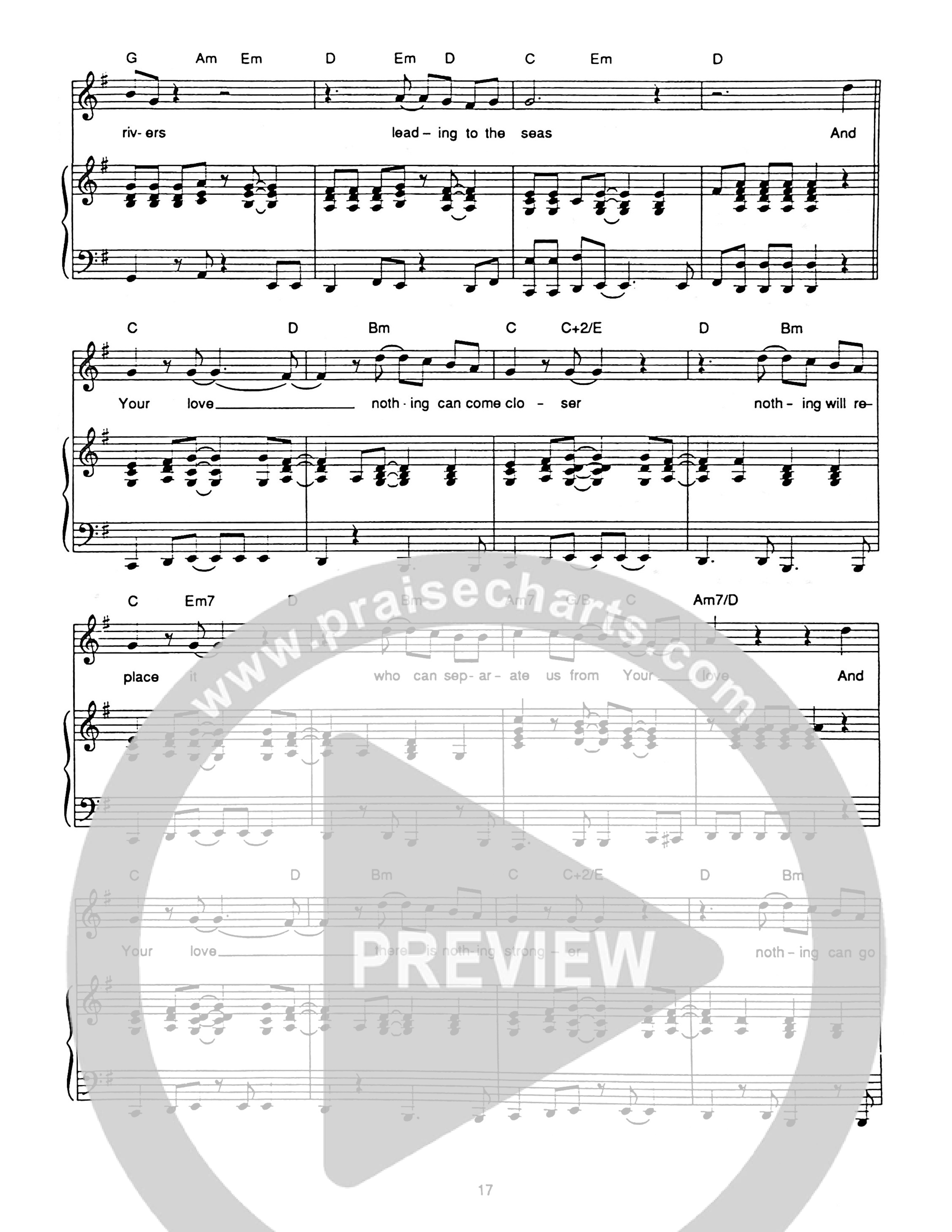 Your Love Piano/Melody (Hillsong Worship)