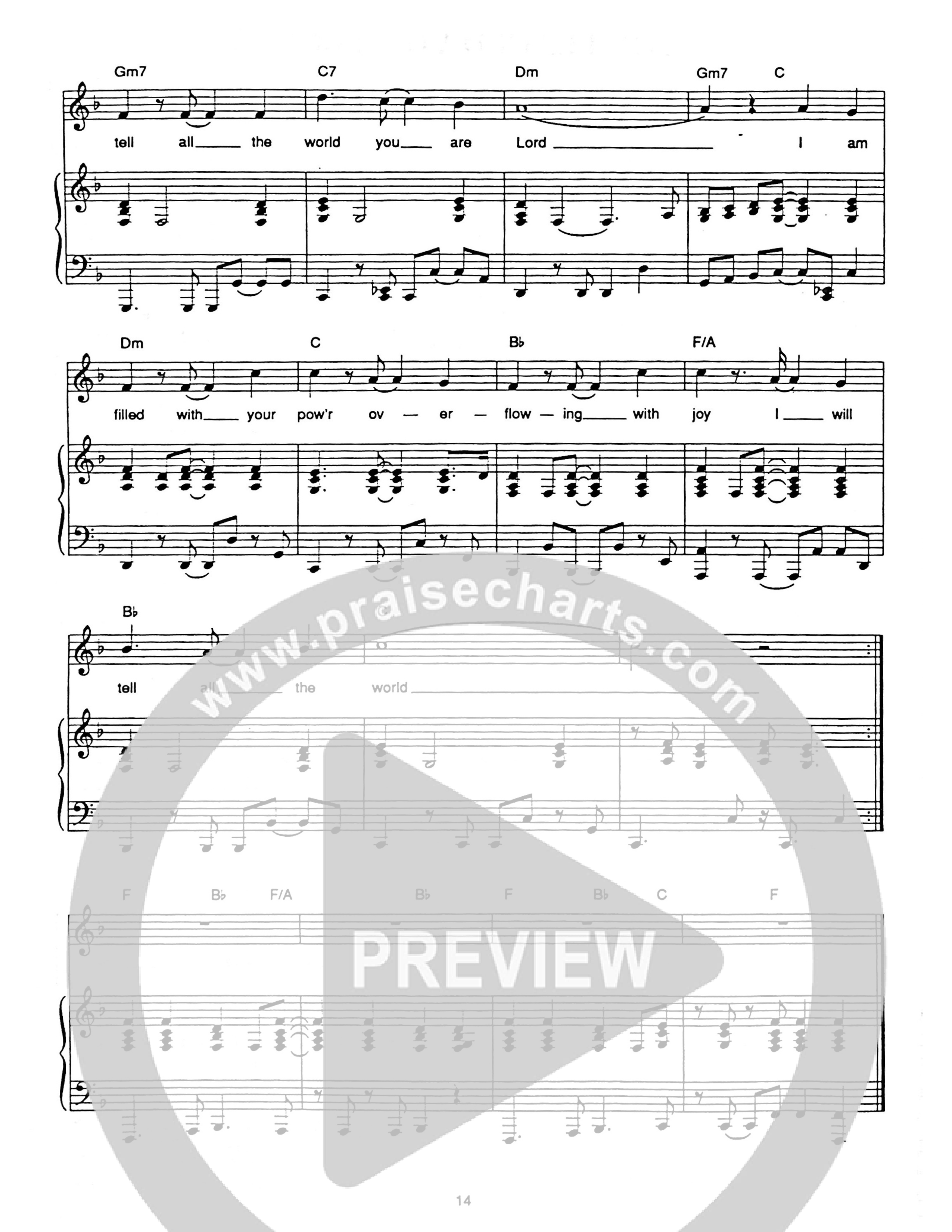 You Placed Your Love Piano/Melody (Hillsong Worship)