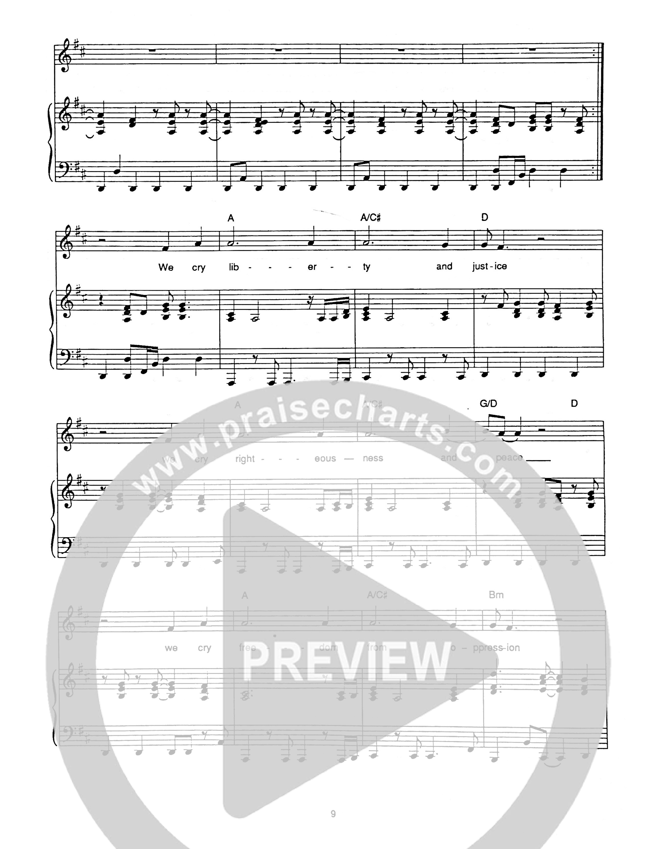 We Will Rise Piano/Melody (Hillsong Worship)