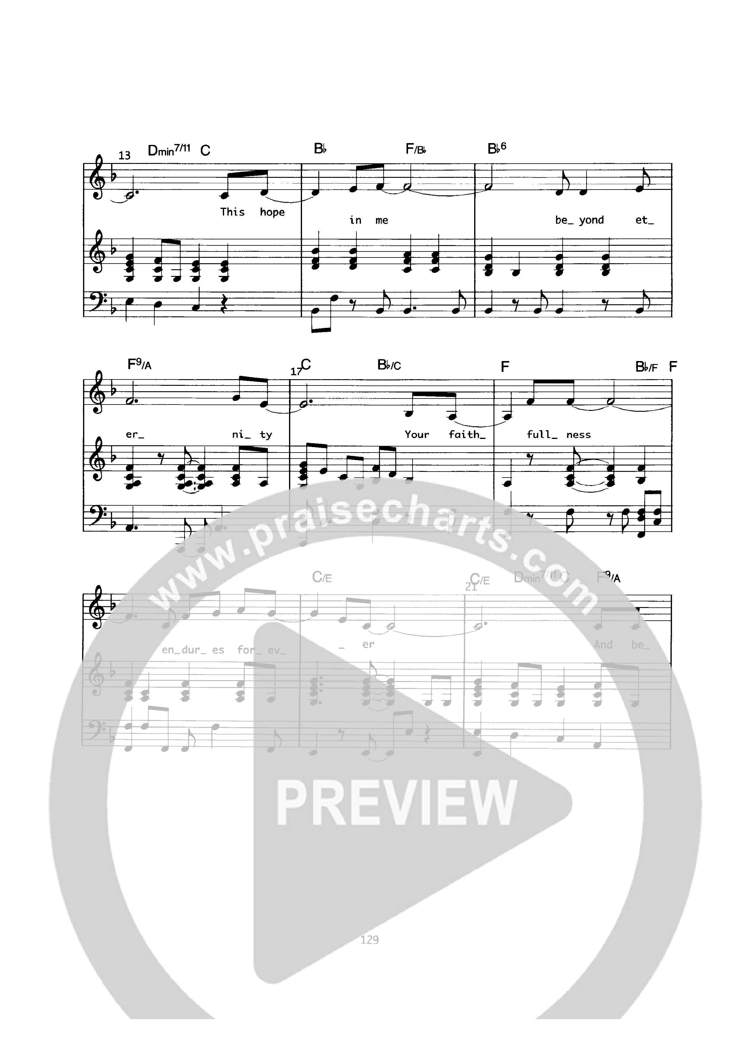 This Love In Me Piano/Melody (Geoff Bullock)