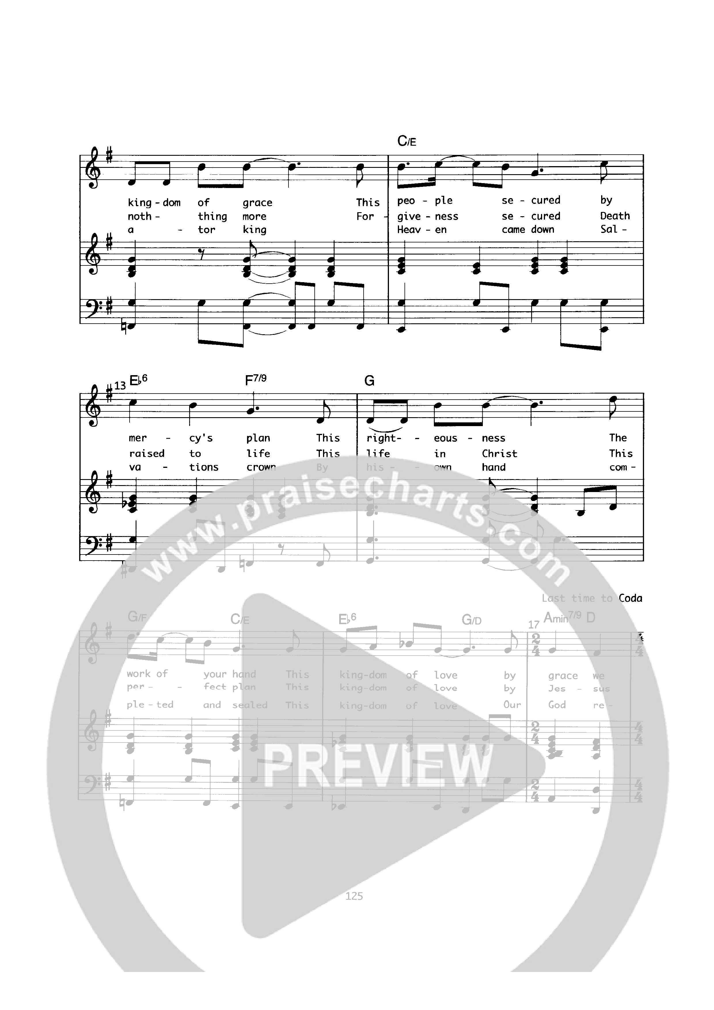 This Kingdom Of Love Piano/Melody (Geoff Bullock)