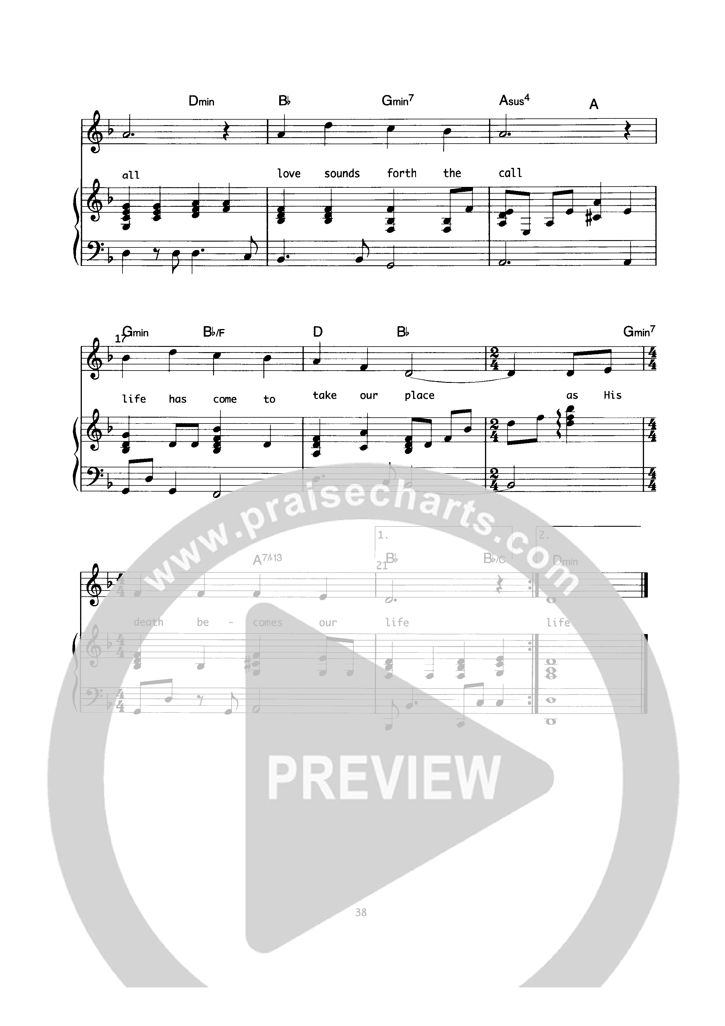 Grace Abounds To All Piano/Melody (Geoff Bullock)