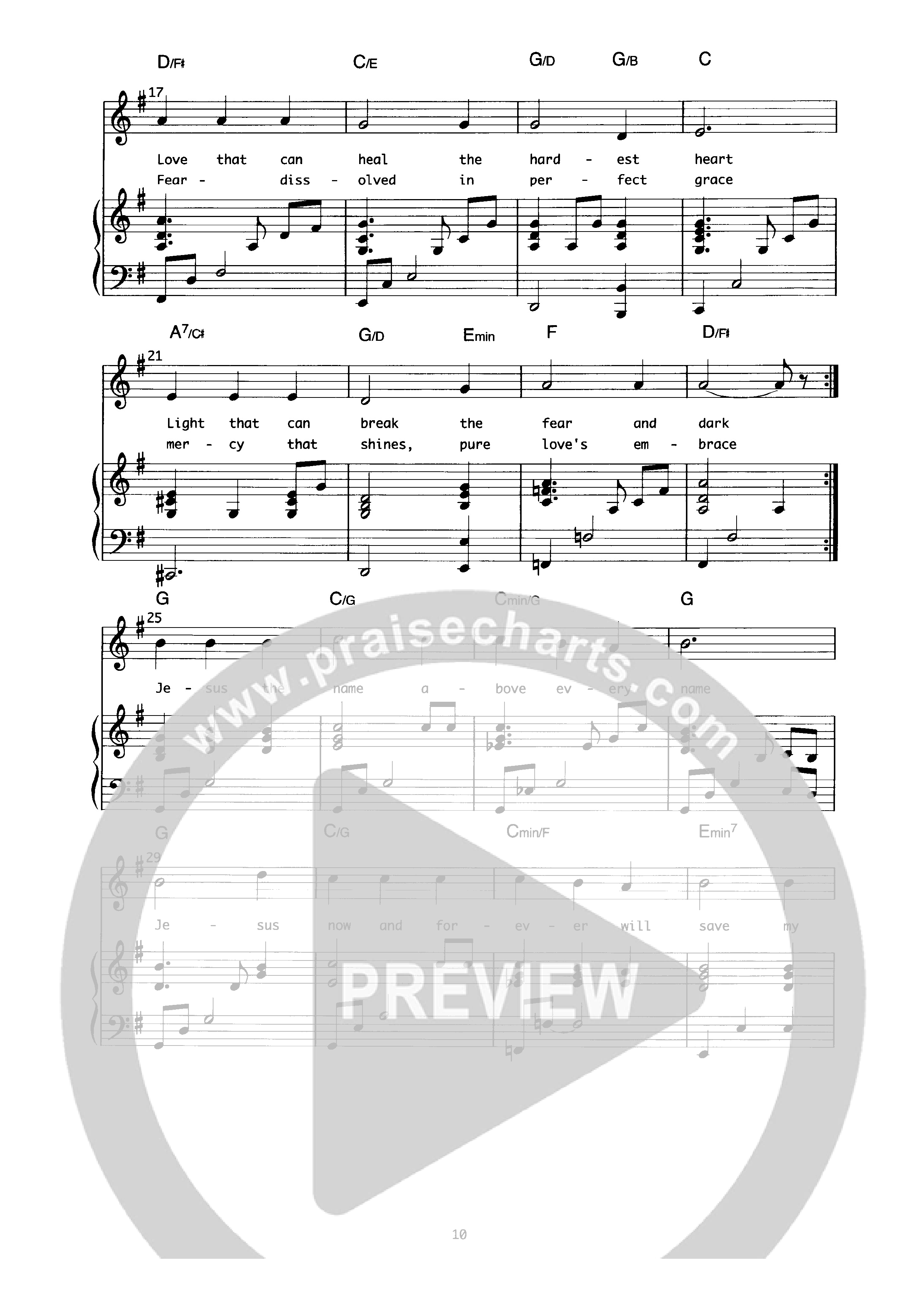 Beautiful Savior Piano/Melody (Geoff Bullock)