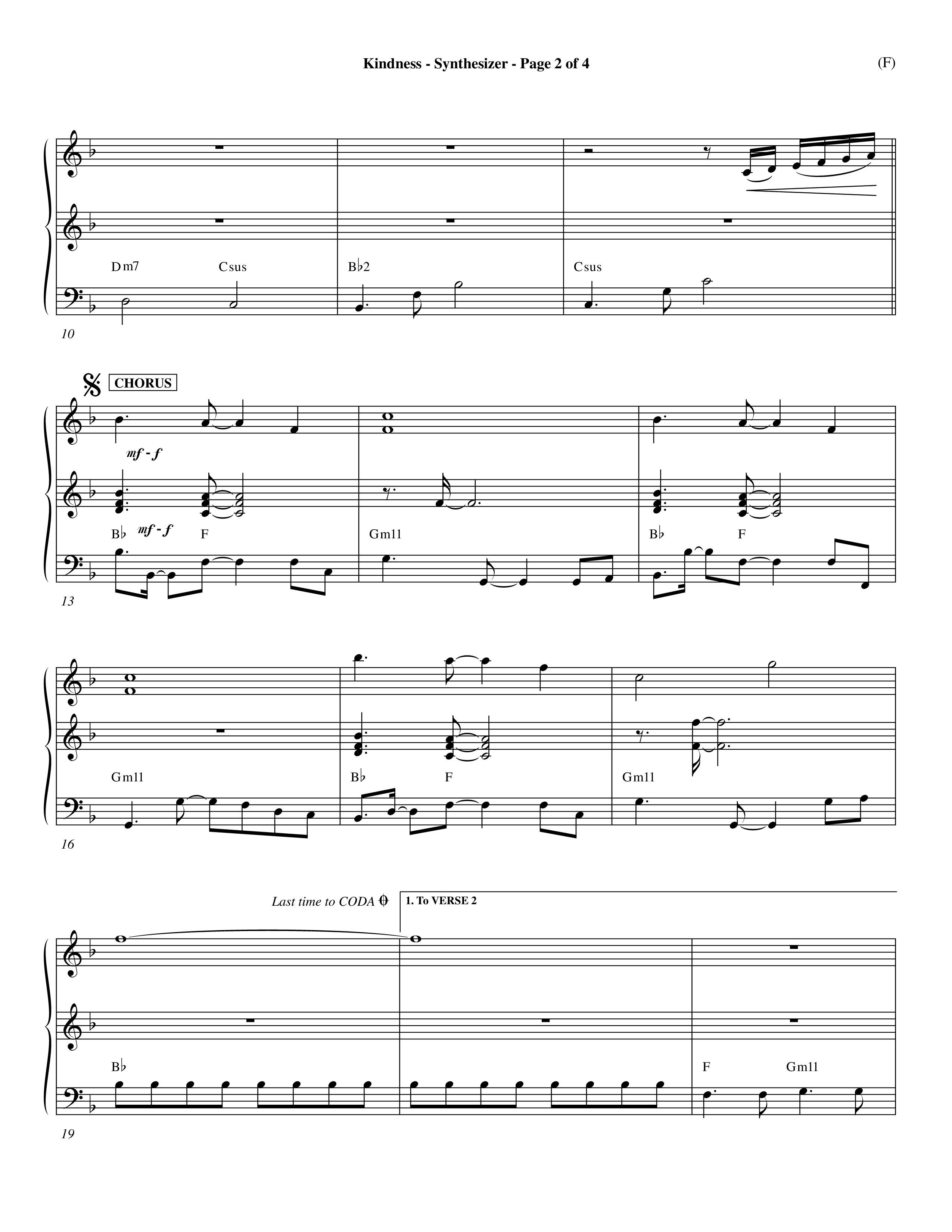 Kindness (Choral Anthem SATB) Synth (Word Music Choral / Arr. Dave Williamson)