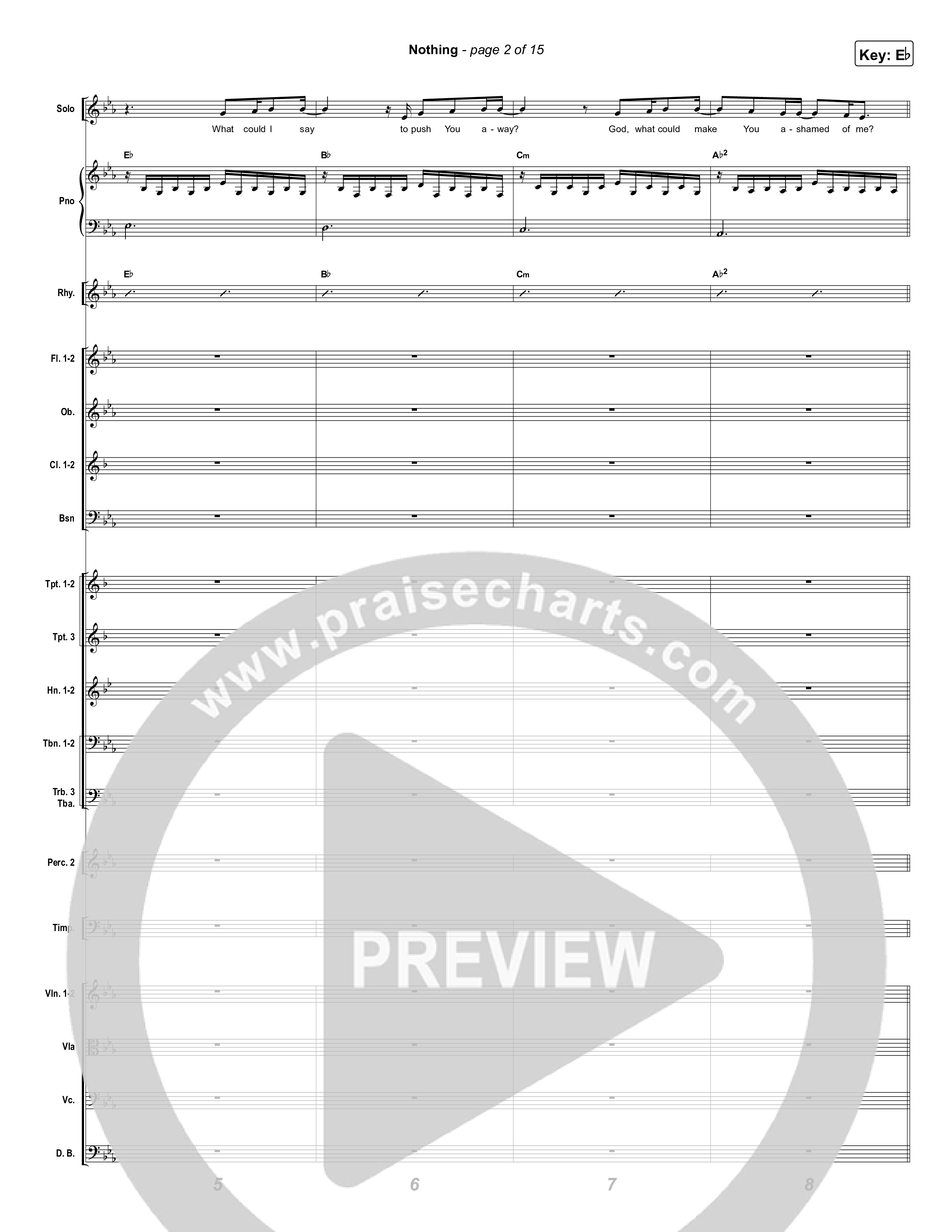 Nothing Conductor's Score (Jeremy Rosado / Seph Schlueter)