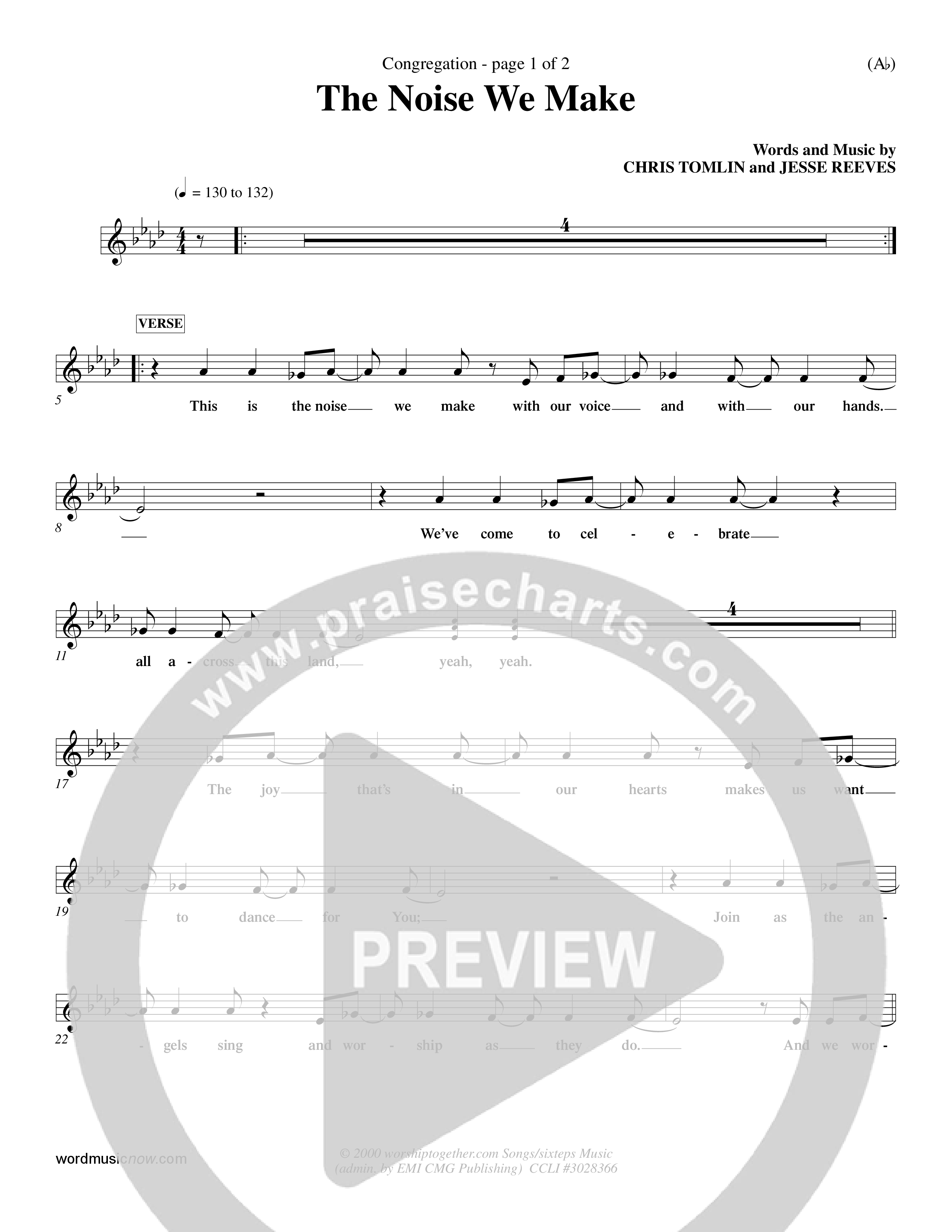 The Noise We Make (Choral Anthem SATB) Rhythm Pack (Word Music Choral / Orch. Dave Williamson)