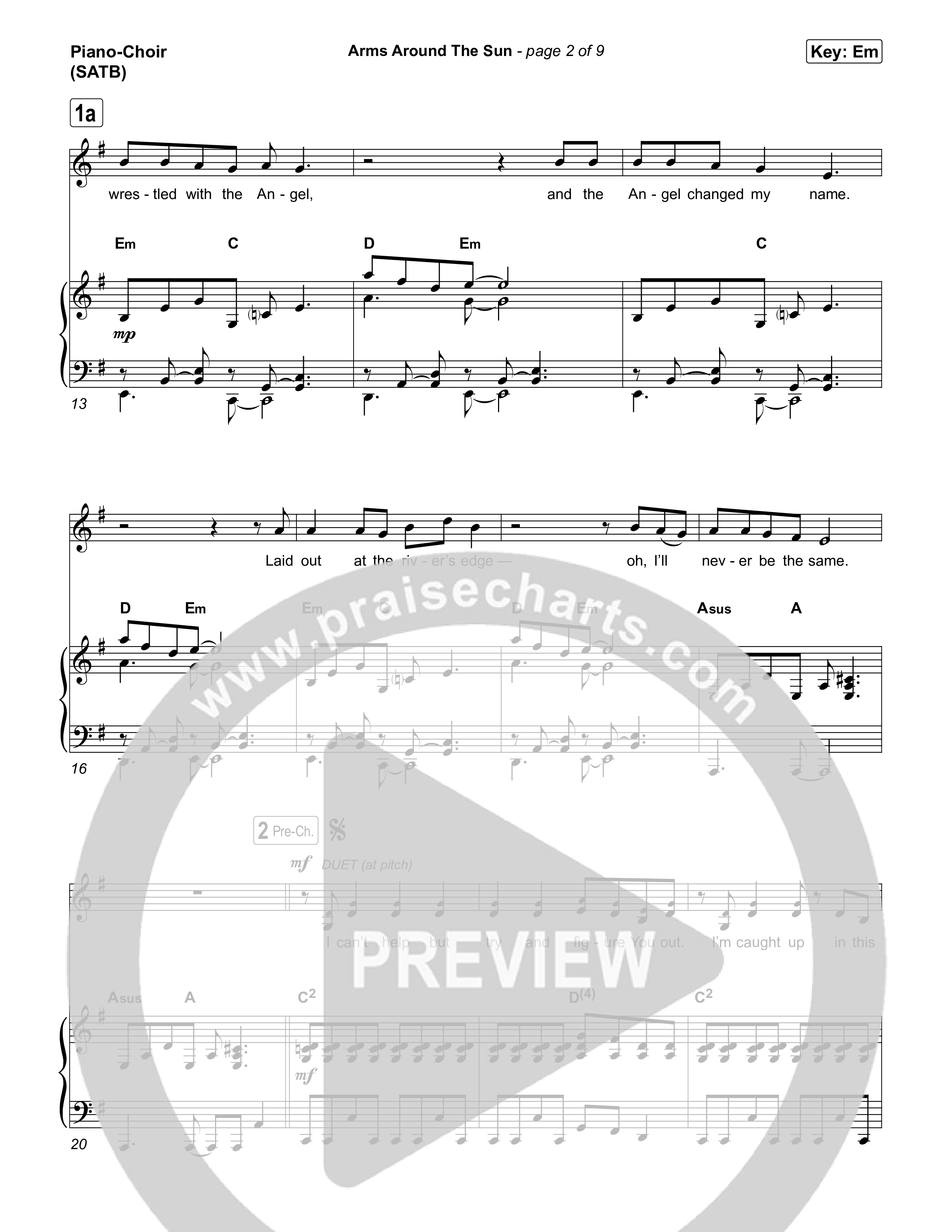 Arms Around The Sun Piano/Vocal Pack (Michael W. Smith)