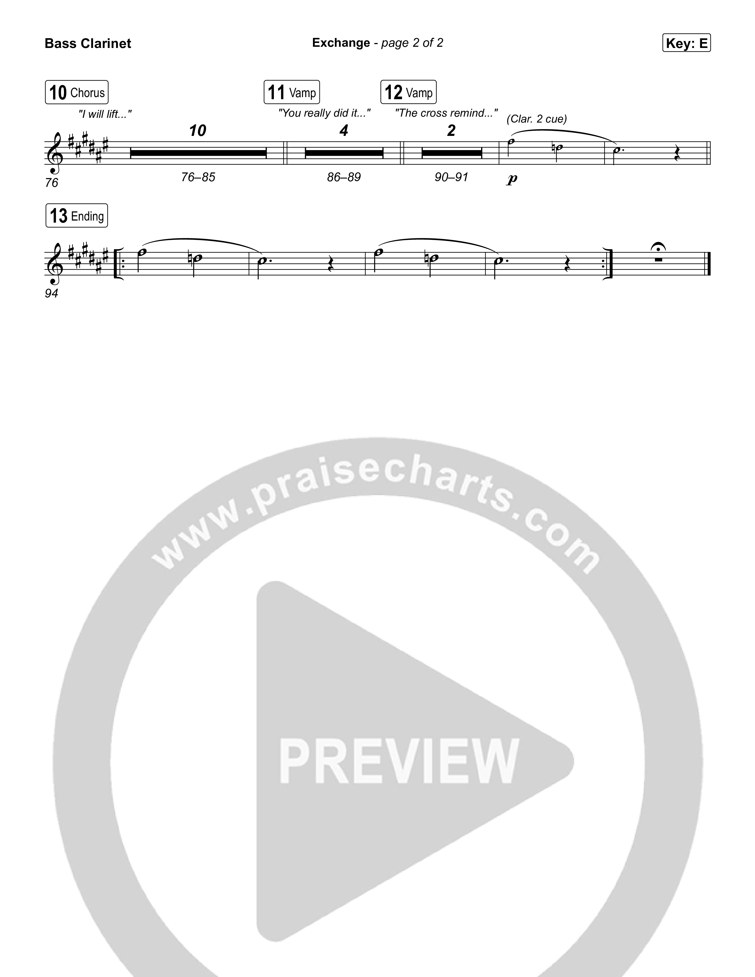 Exchange Bass Clarinet (Sons Of Sunday)