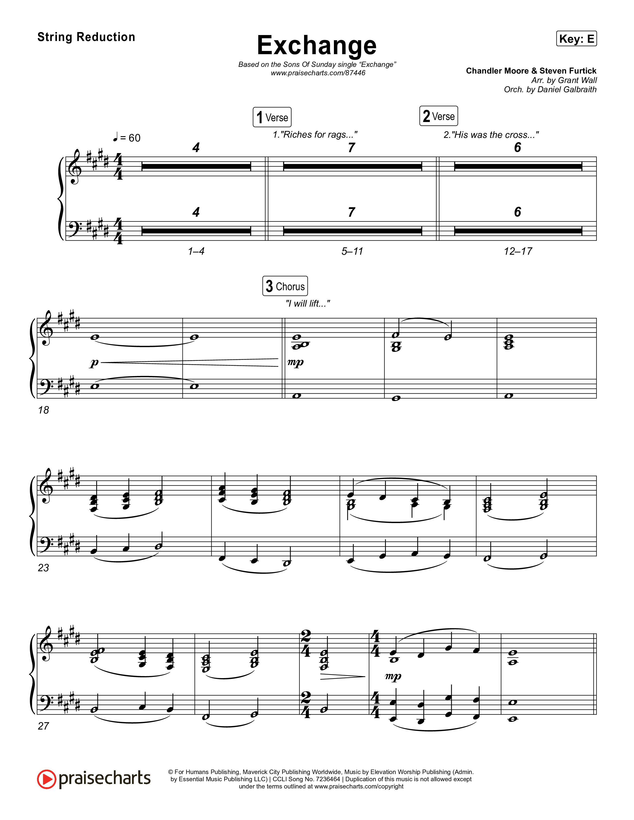 Exchange String Reduction (Sons Of Sunday)