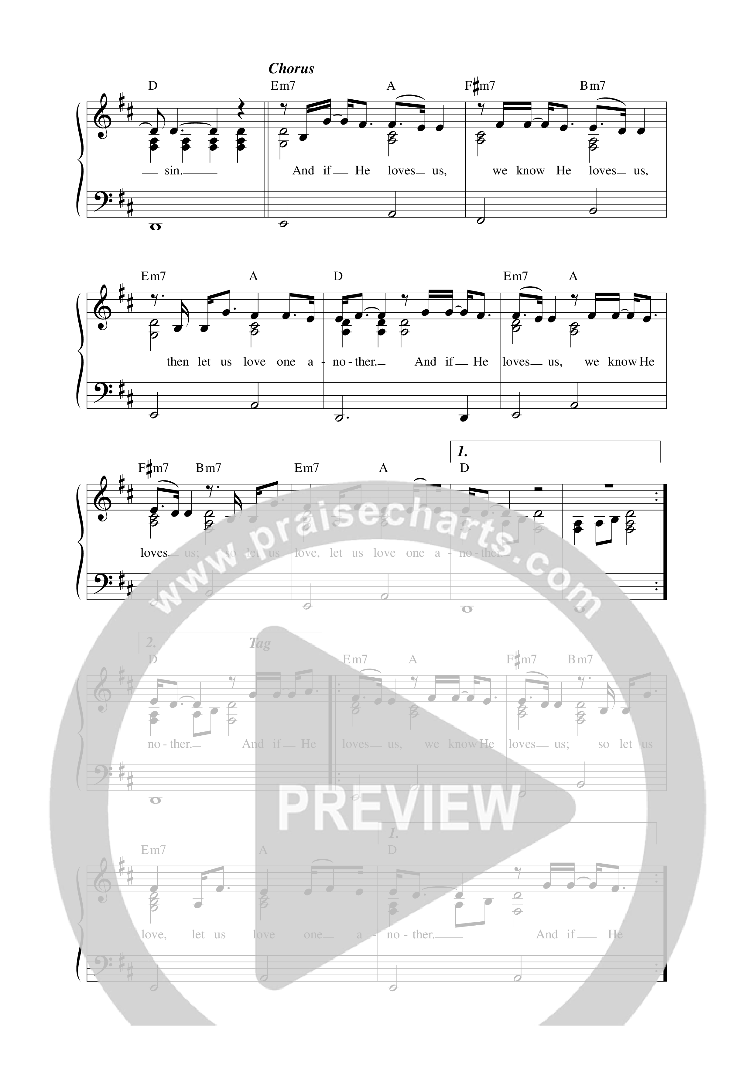 This Is Love Lead Sheet Melody (Anchor Hymns)