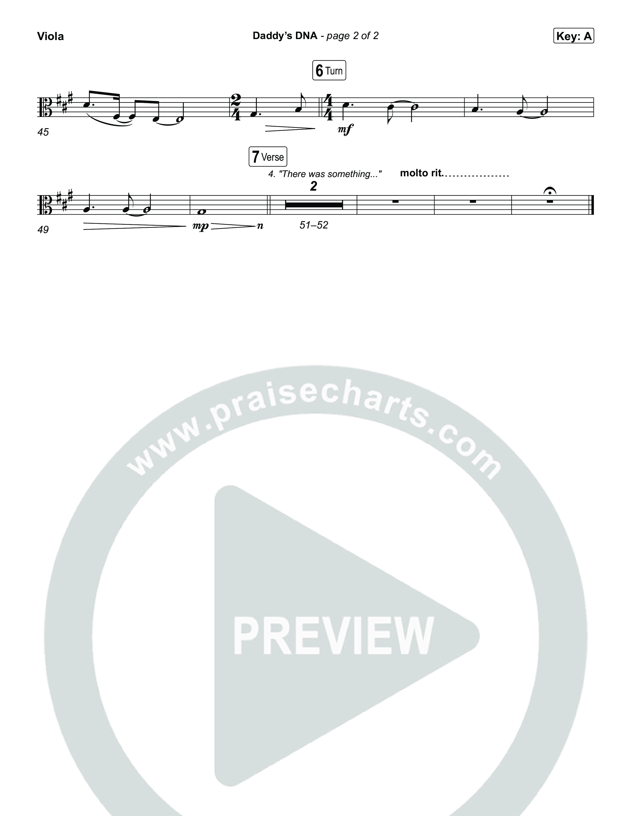 Daddy's DNA Viola (Brandon Lake)