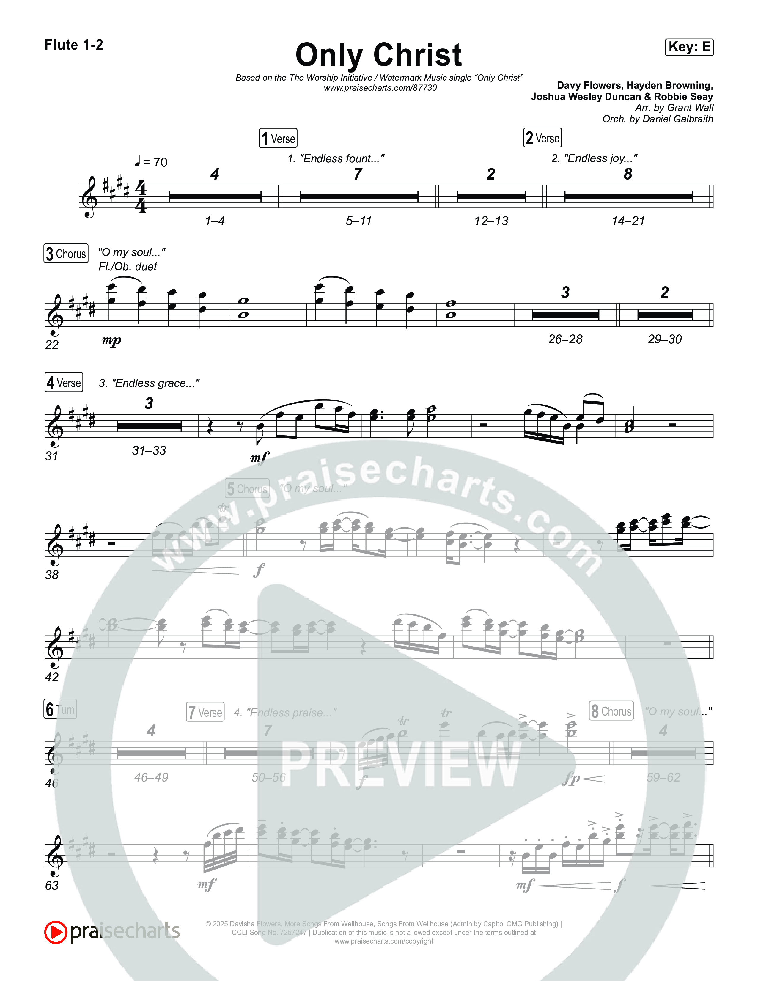 Only Christ Wind Pack (The Worship Initiative / Watermark Music / Hayden Browning)