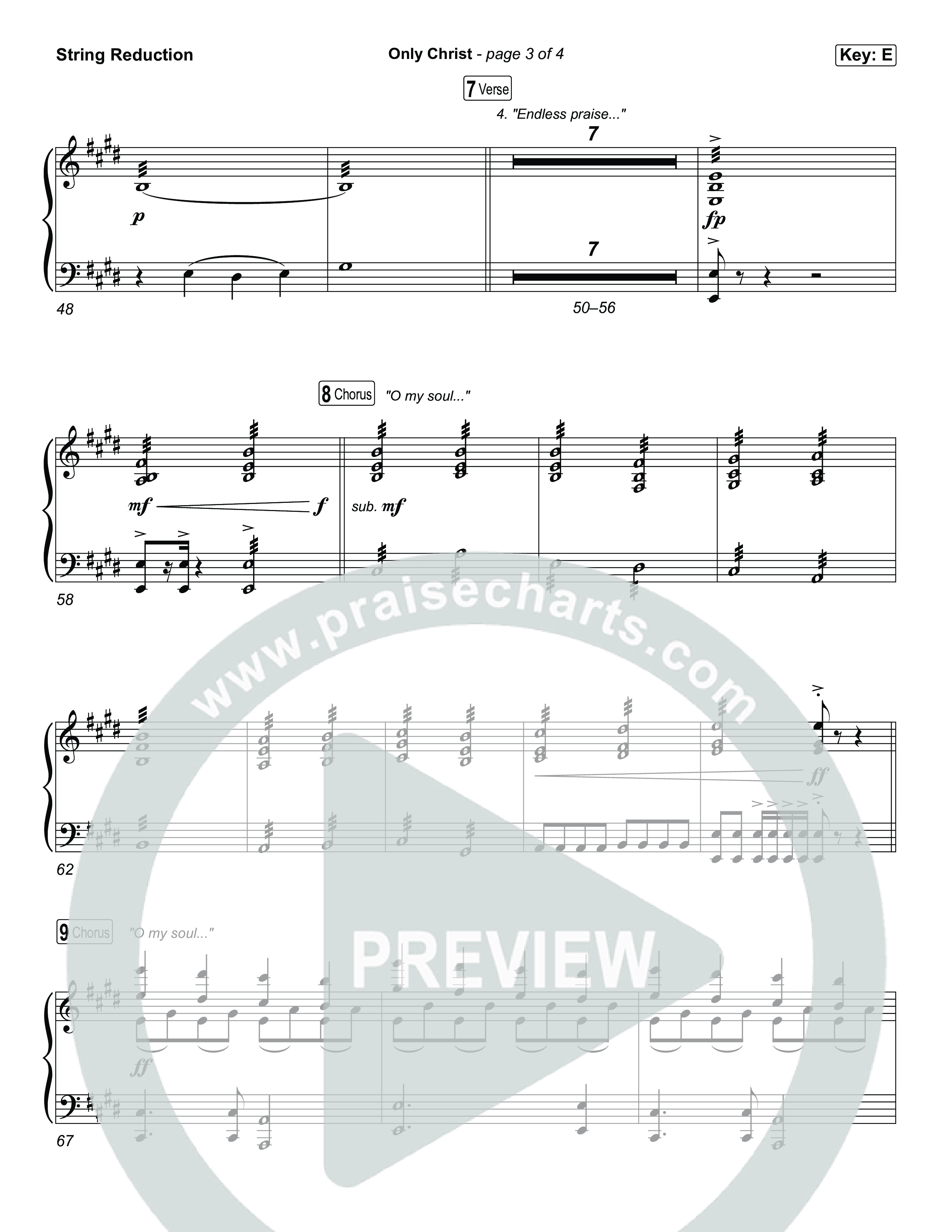 Only Christ String Reduction (The Worship Initiative / Watermark Music / Hayden Browning)