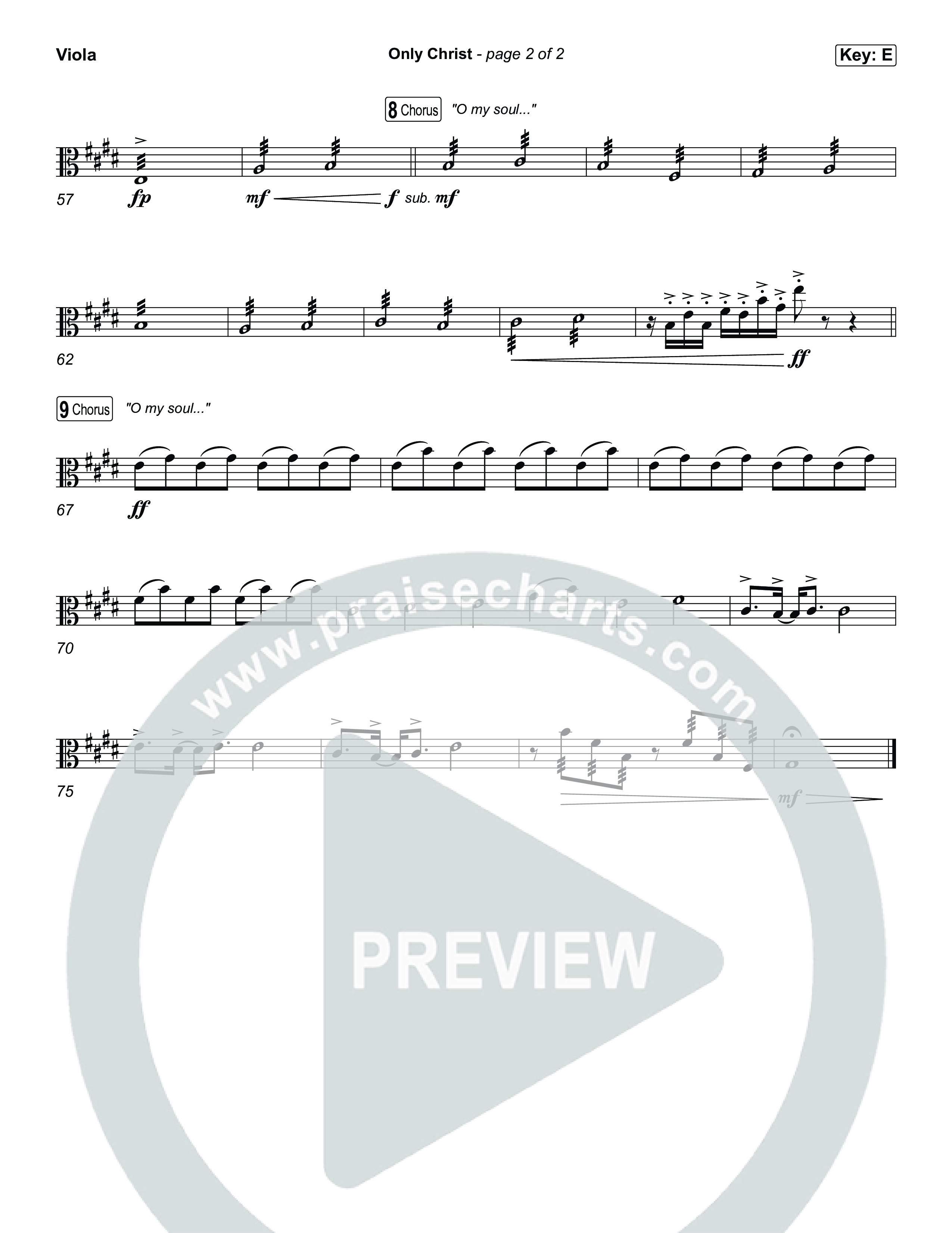 Only Christ Viola (The Worship Initiative / Watermark Music / Hayden Browning)