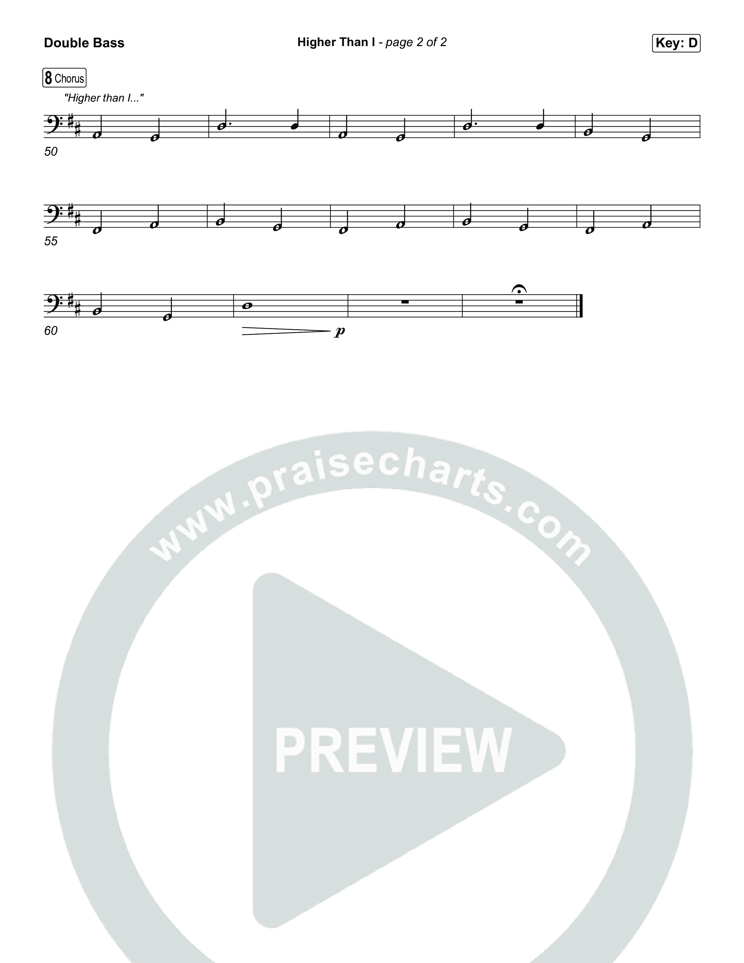 Higher Than I String Bass (Sons Of Sunday)